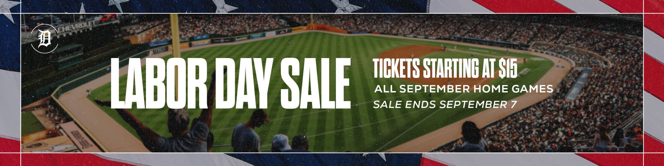 Labor Day Sale - Tickets Starting at $15