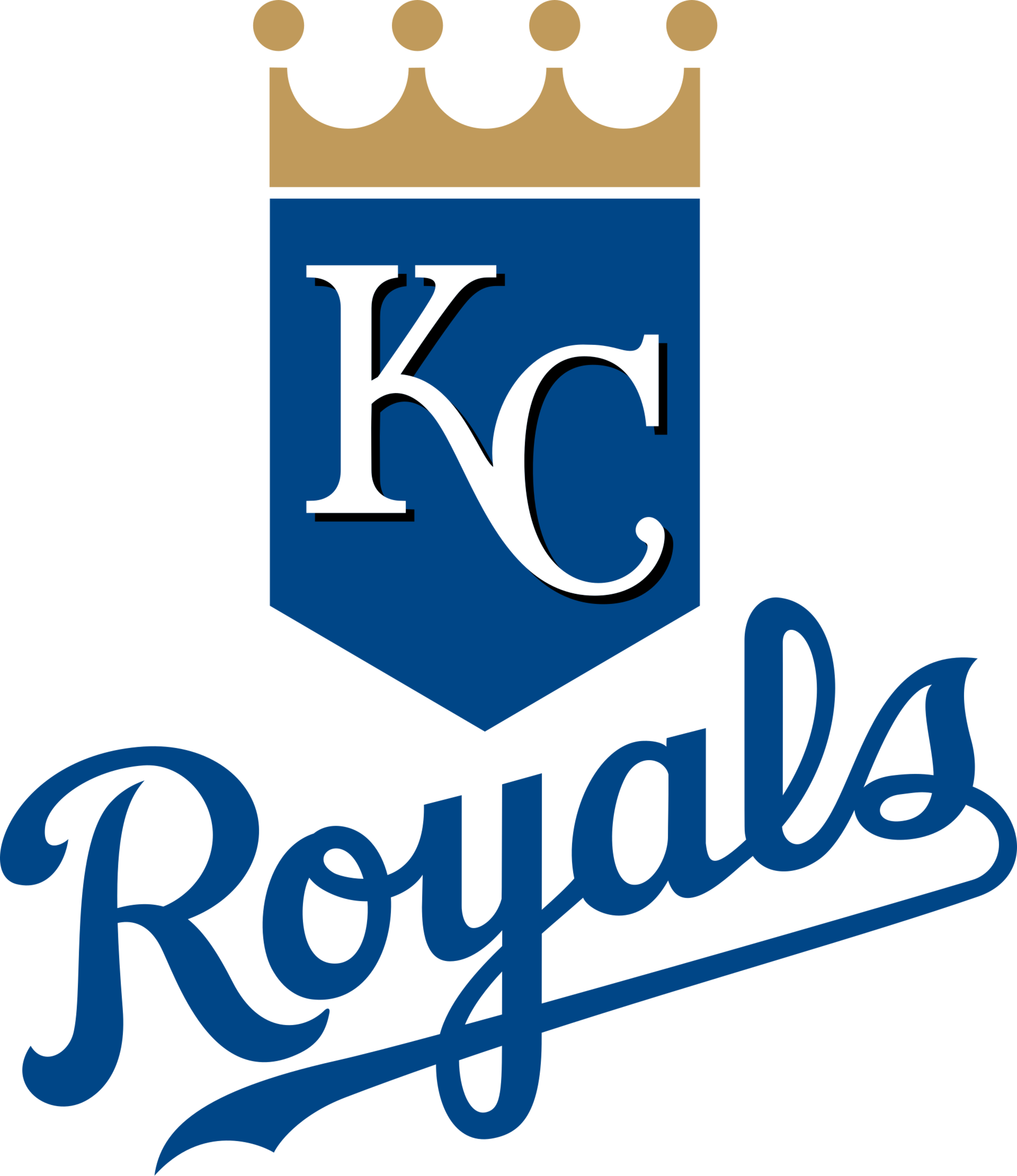 Kansas City Royals logo.