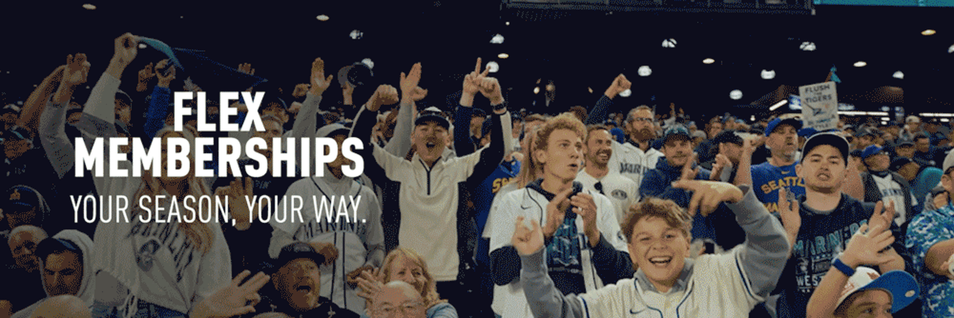 Flex Memberships. Your Season, your way.