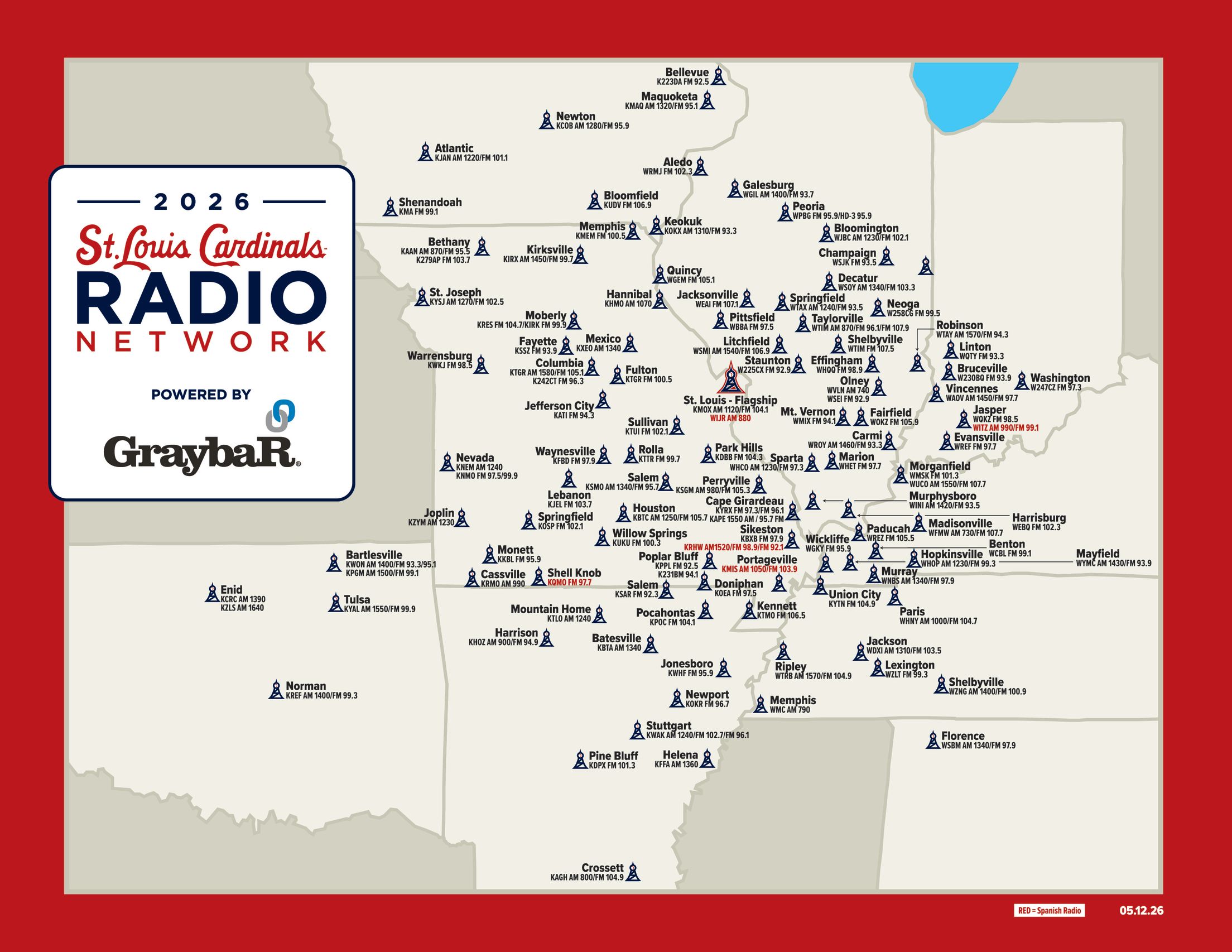 Radio Network Map