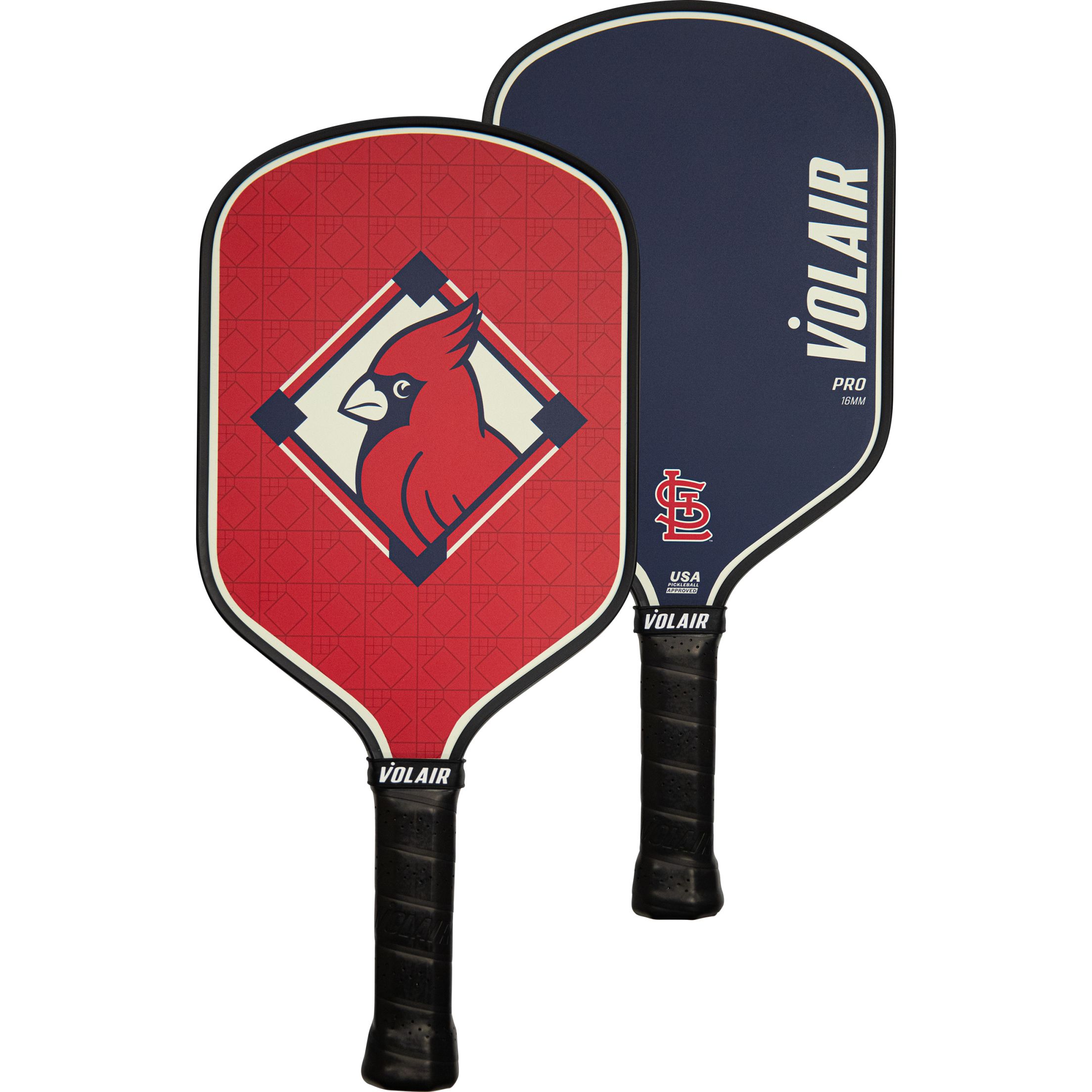 Cardinals themed Volair pickleball paddle