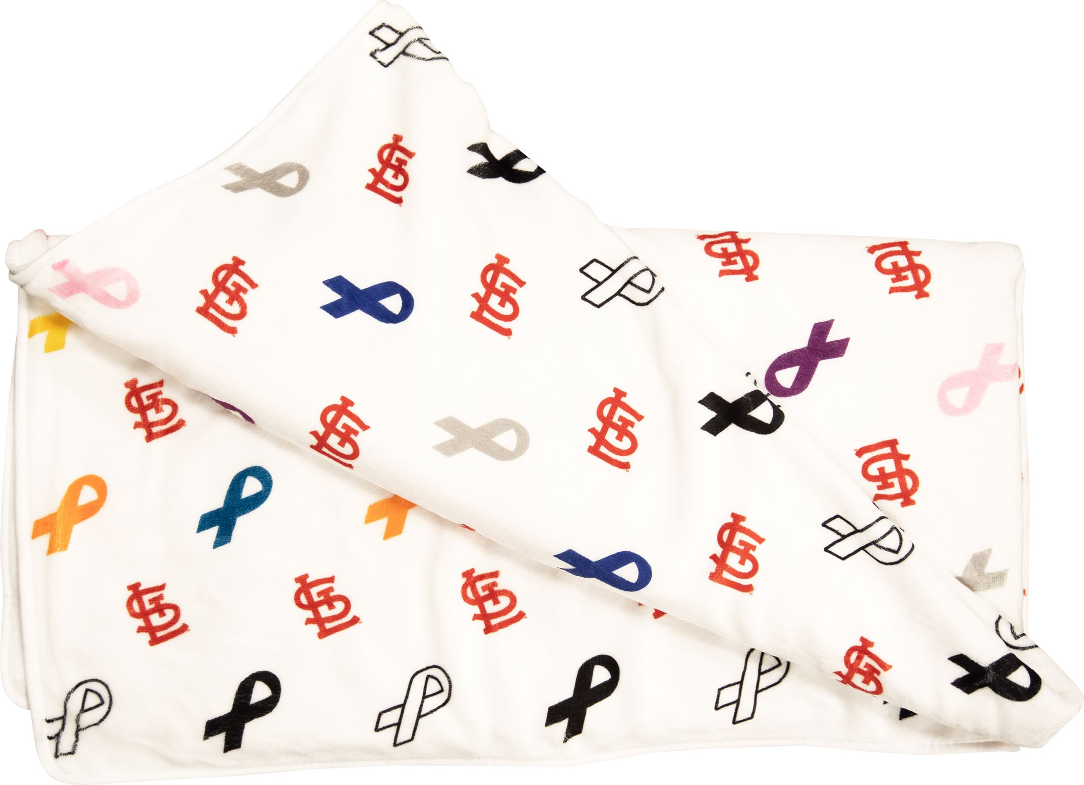 Cardinals Cancer Awareness blanket