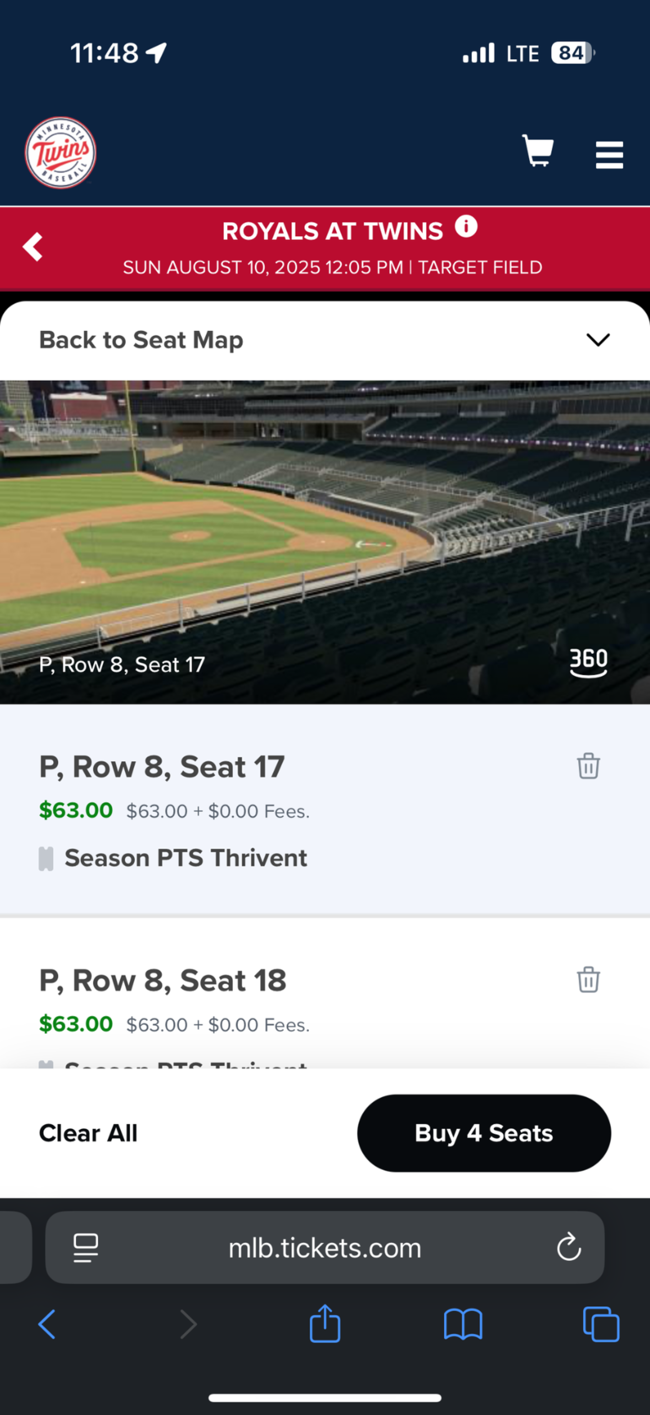 Mobile Ticket Exchange Step 10