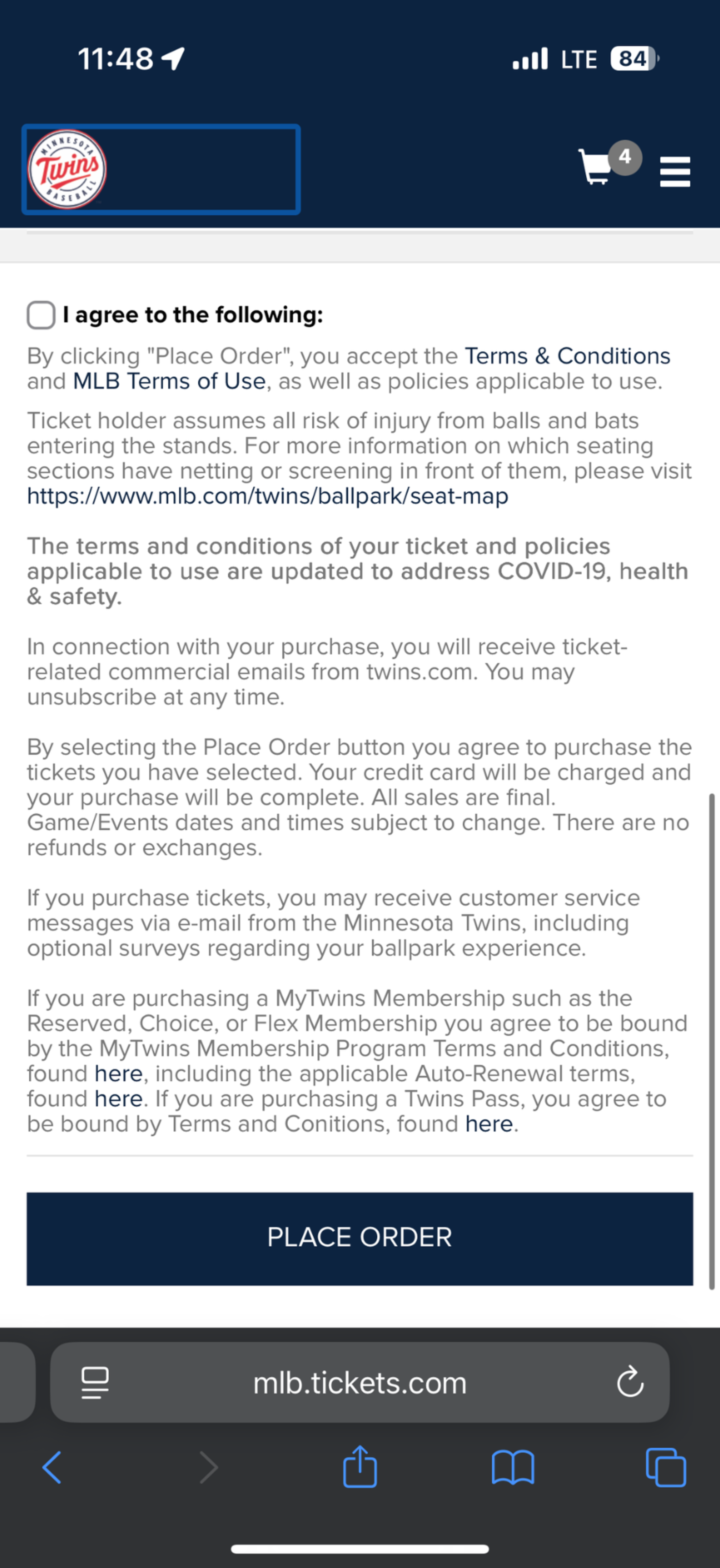 Mobile Ticket Exchange Step 11