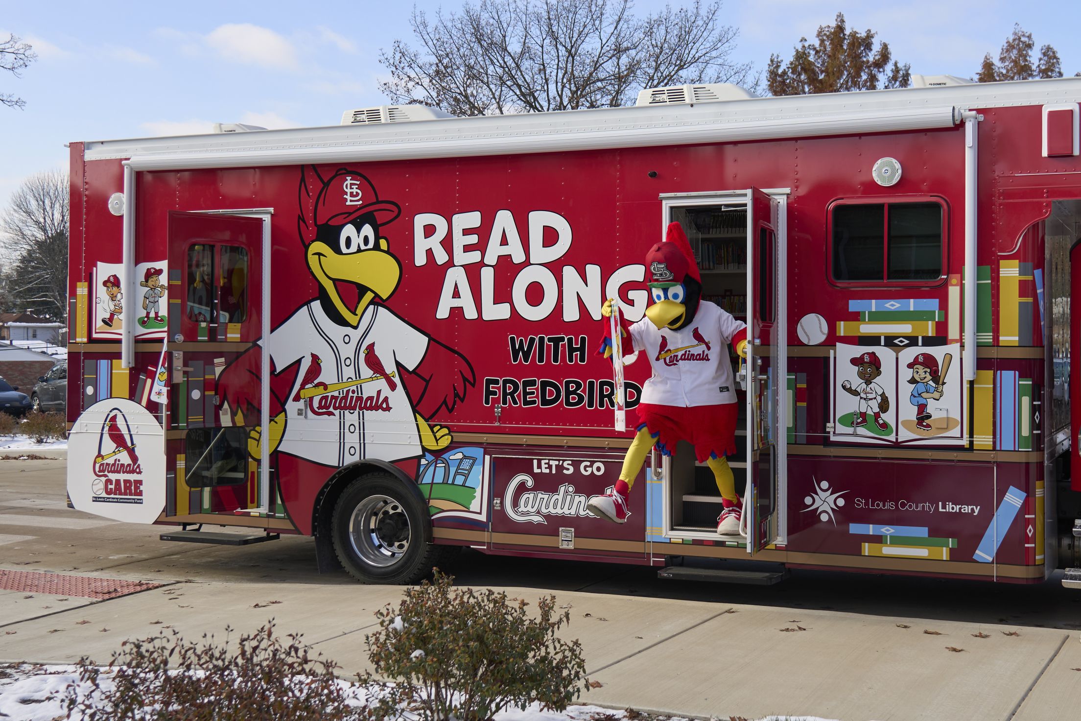 Cardinals Care Bookmobile