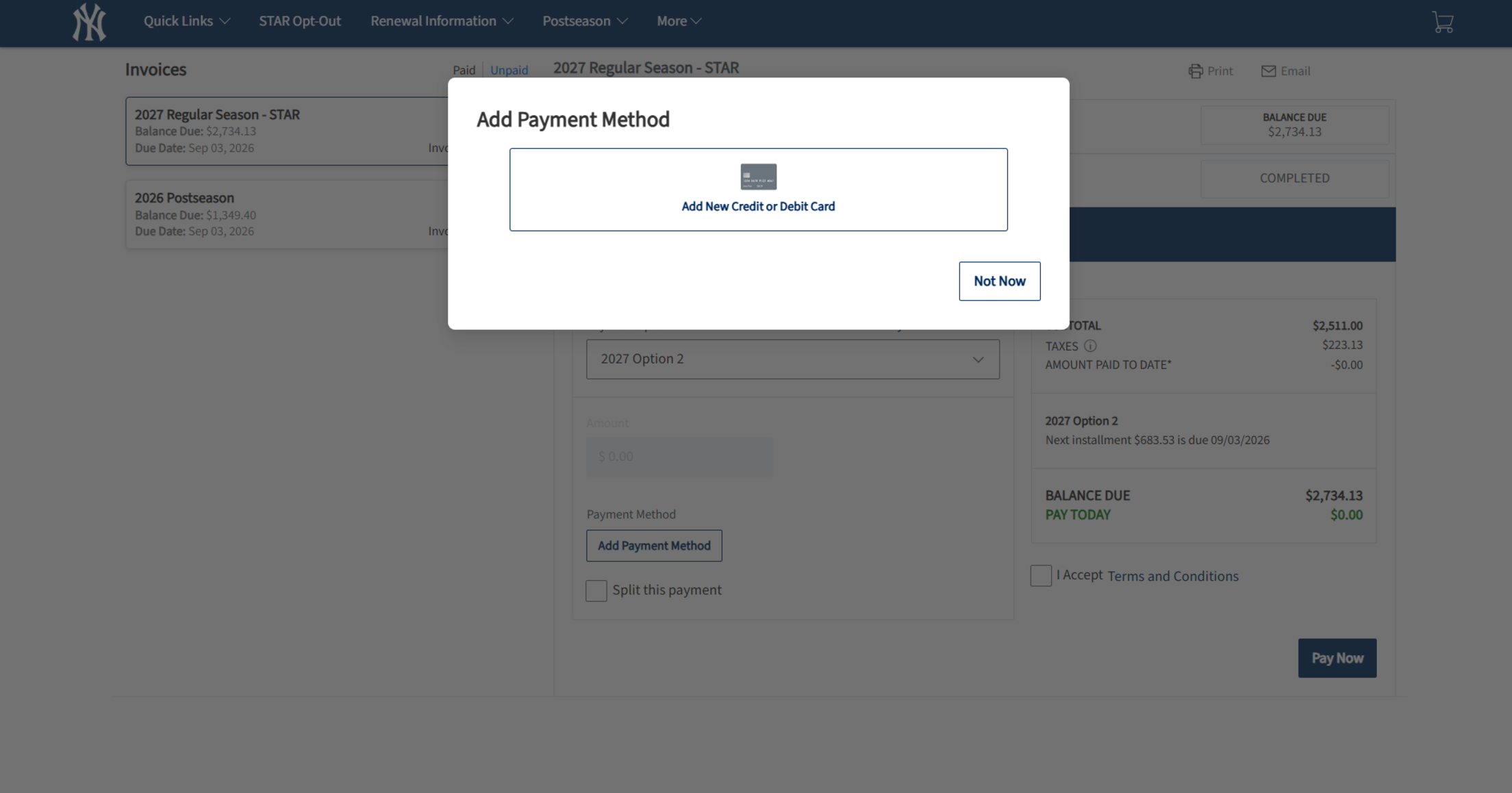 View/Renew Your Invoice(s) - 6