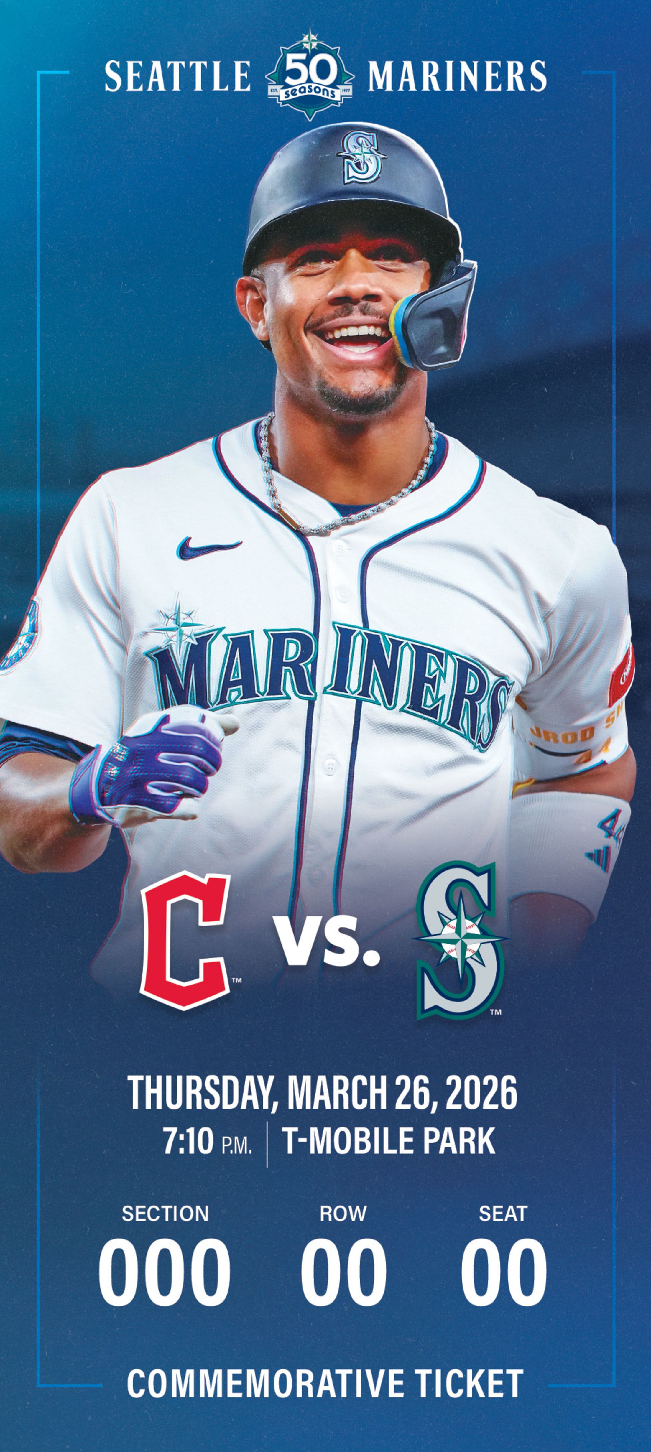 Commemorative Ticket: Julio Rodriguez