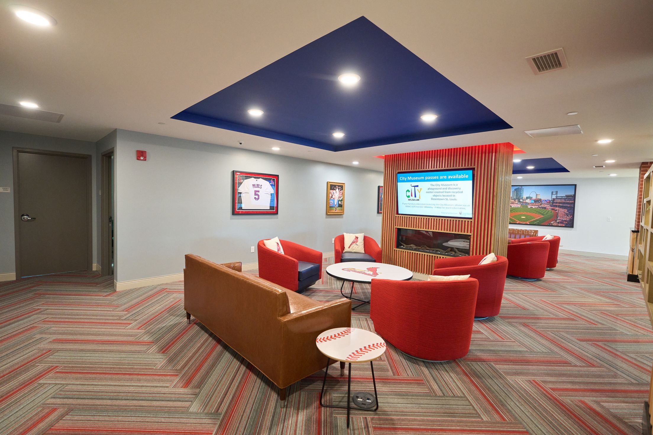 The Cardinals Family Room at Ronald McDonald House
