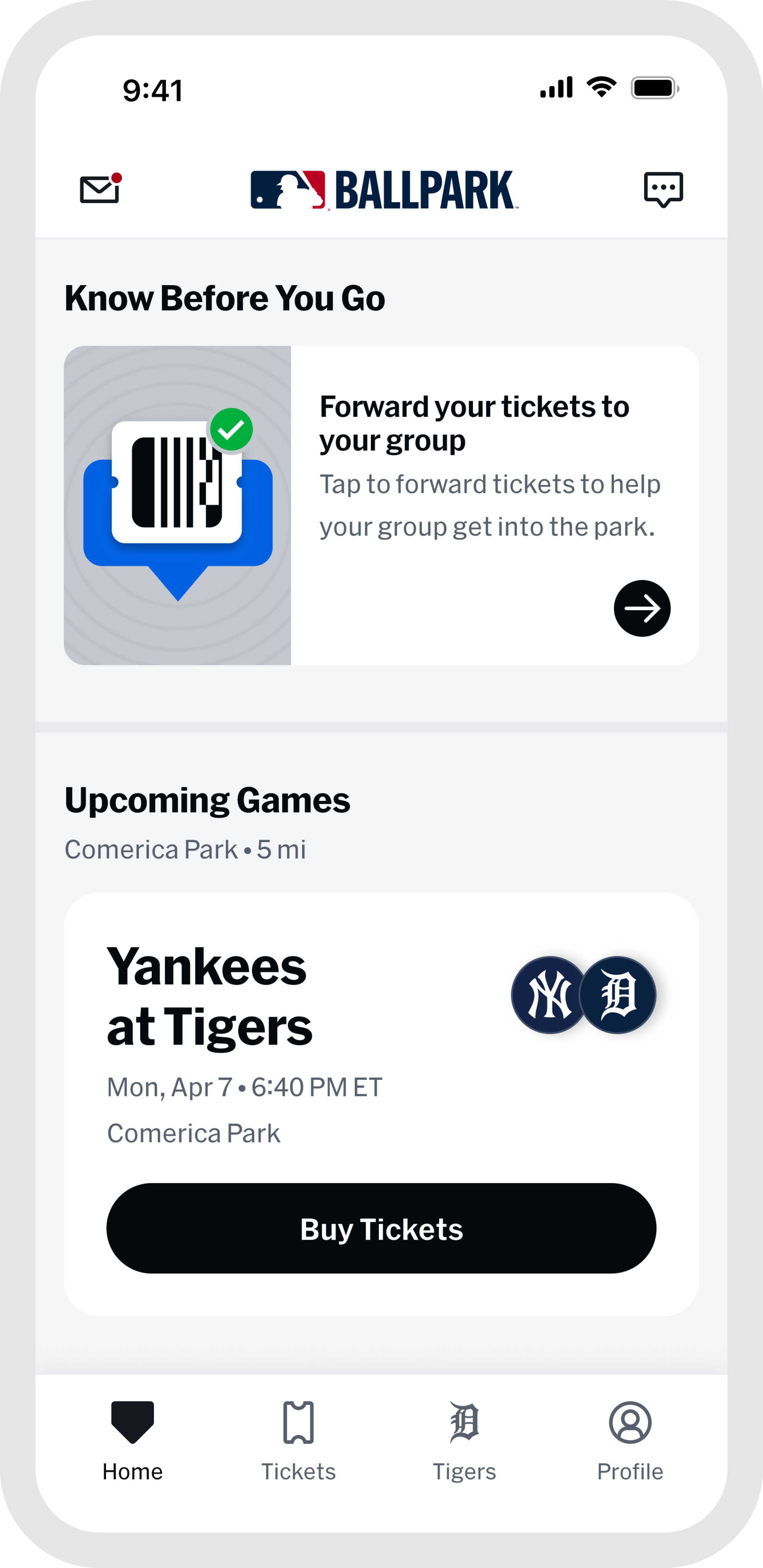 Purchasing Tickets - Upcoming