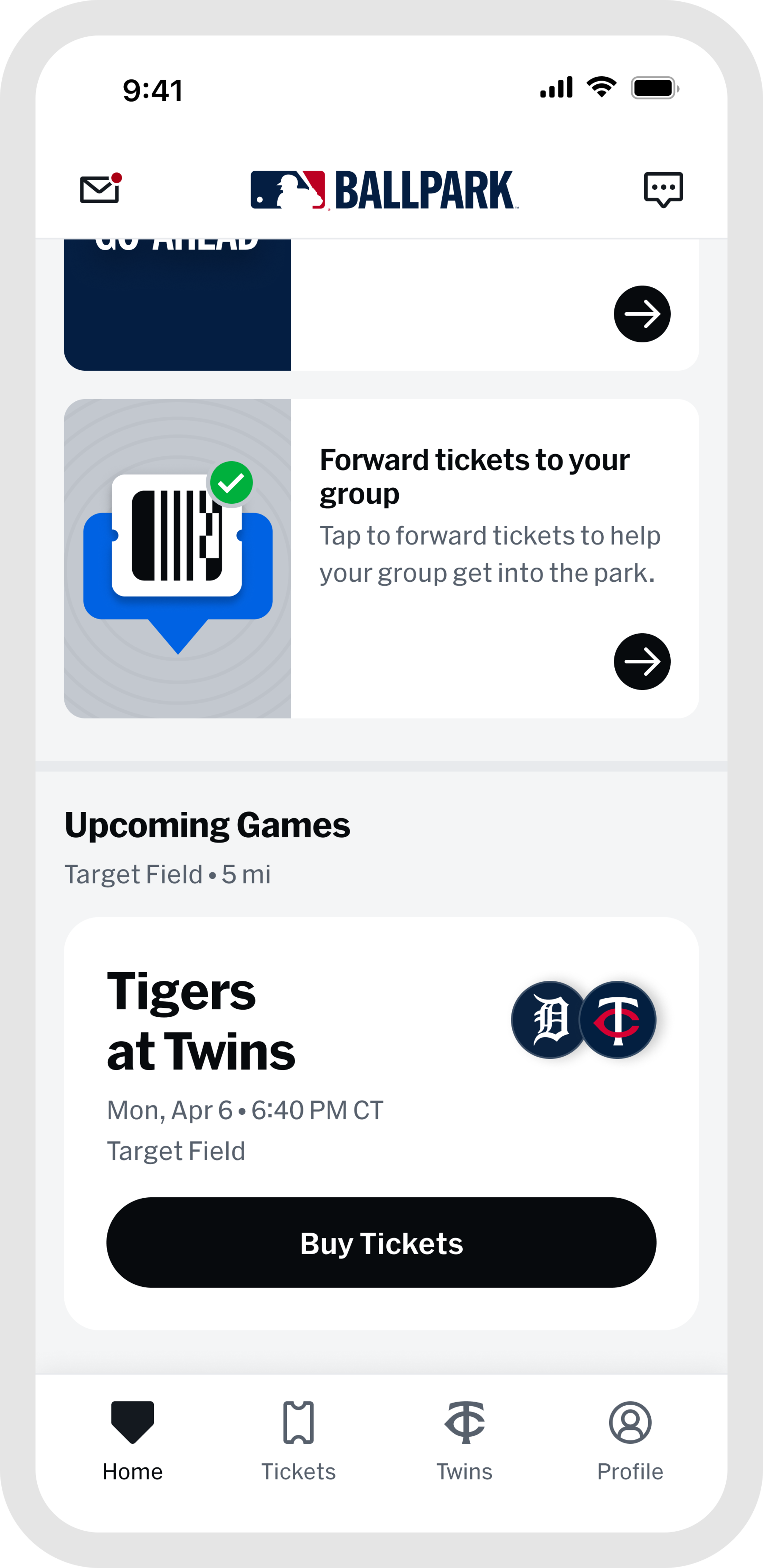 Purchasing Tickets - Upcoming