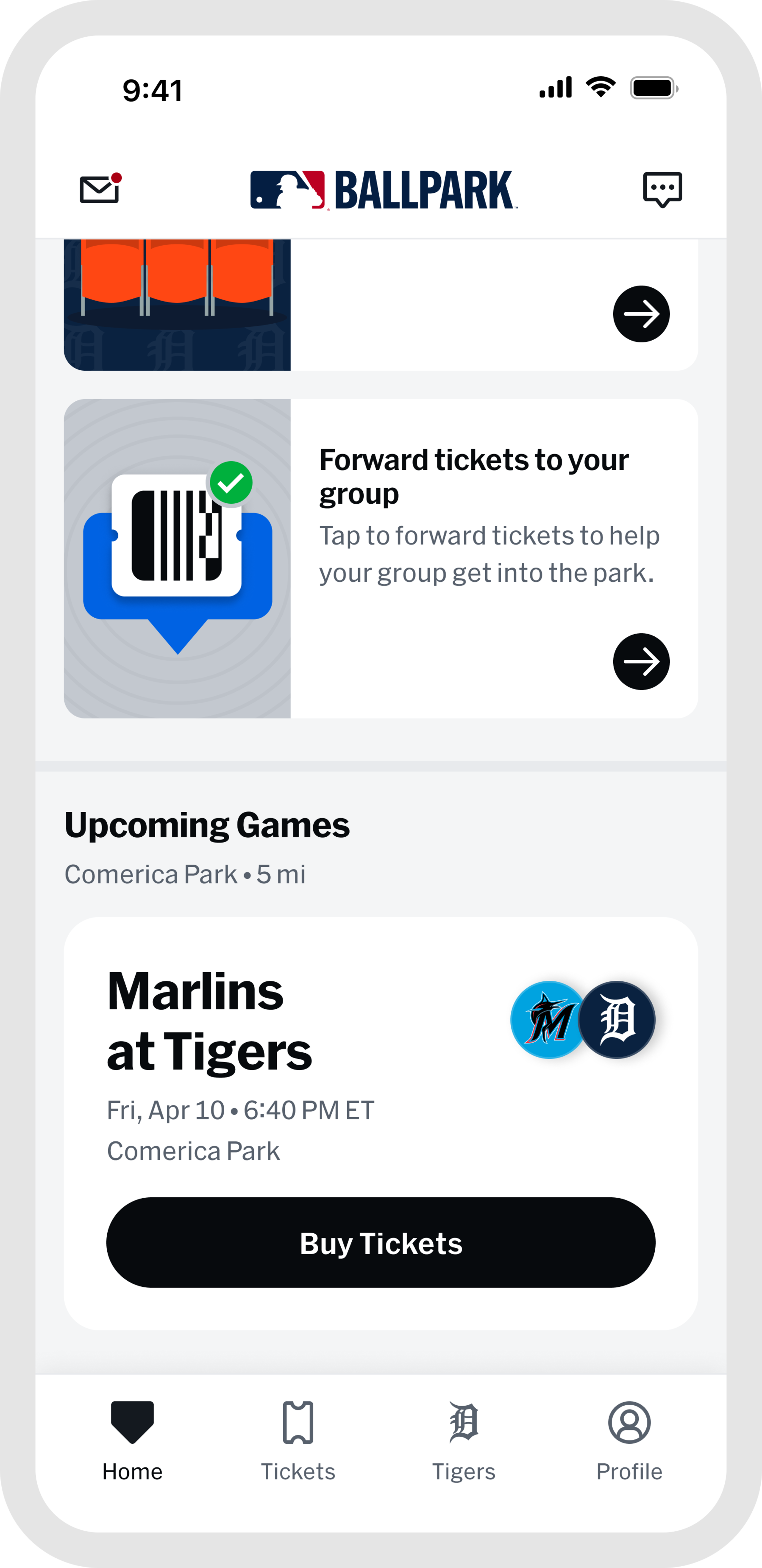 Purchasing Tickets - Upcoming