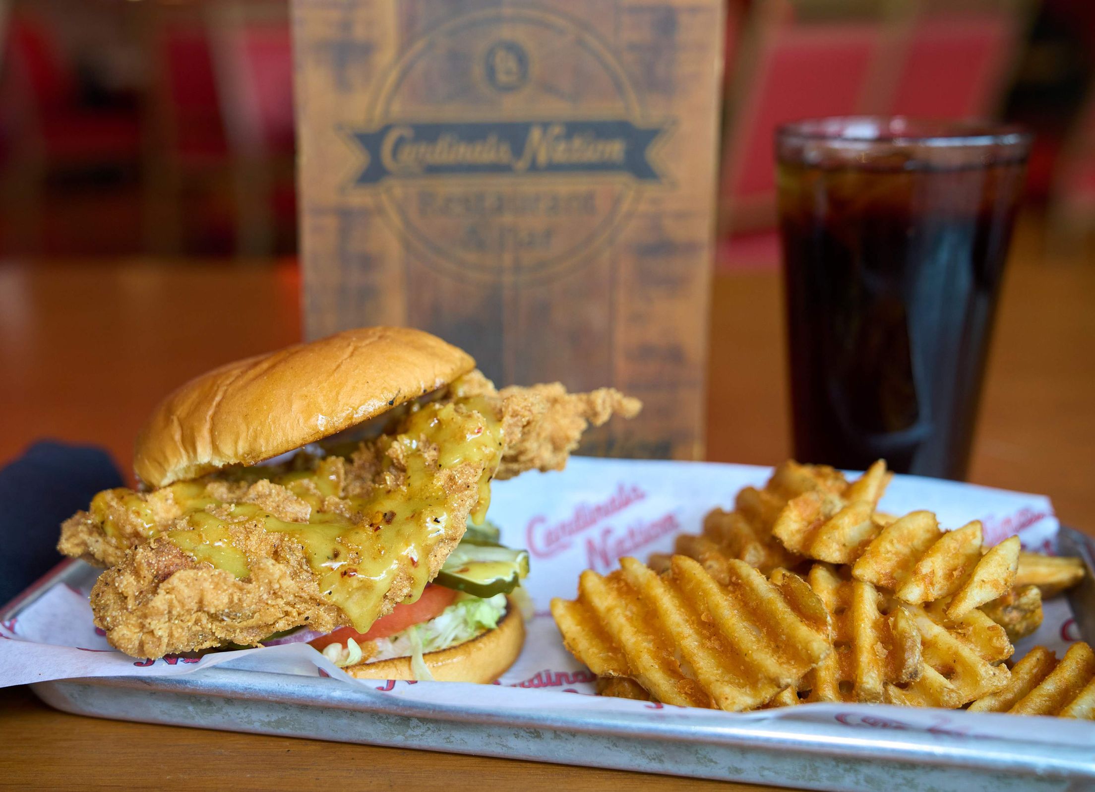 Crispy Honey Mustard Chicken