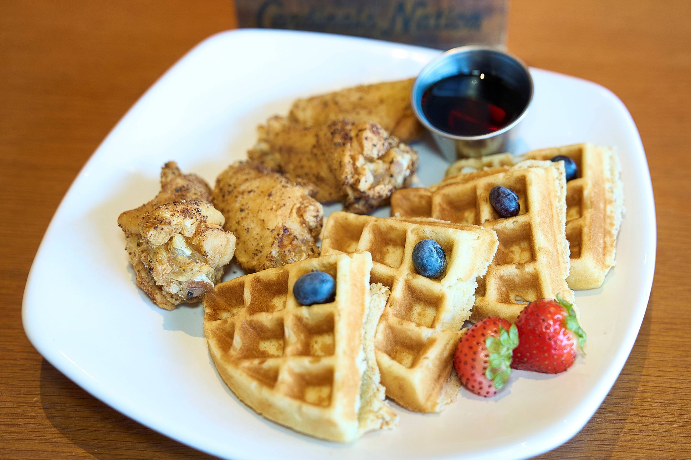 chicken & waffles