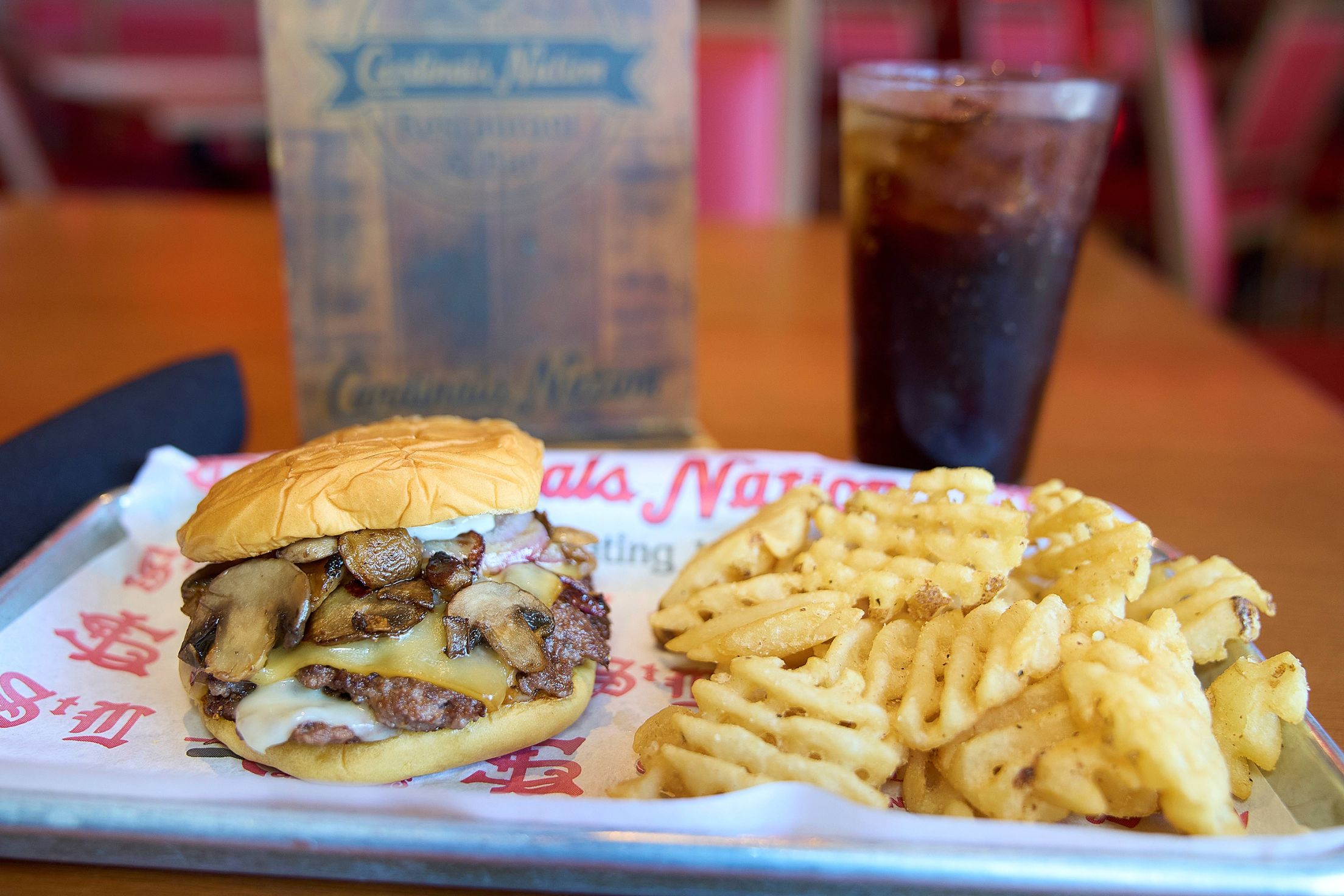 double truffle burger