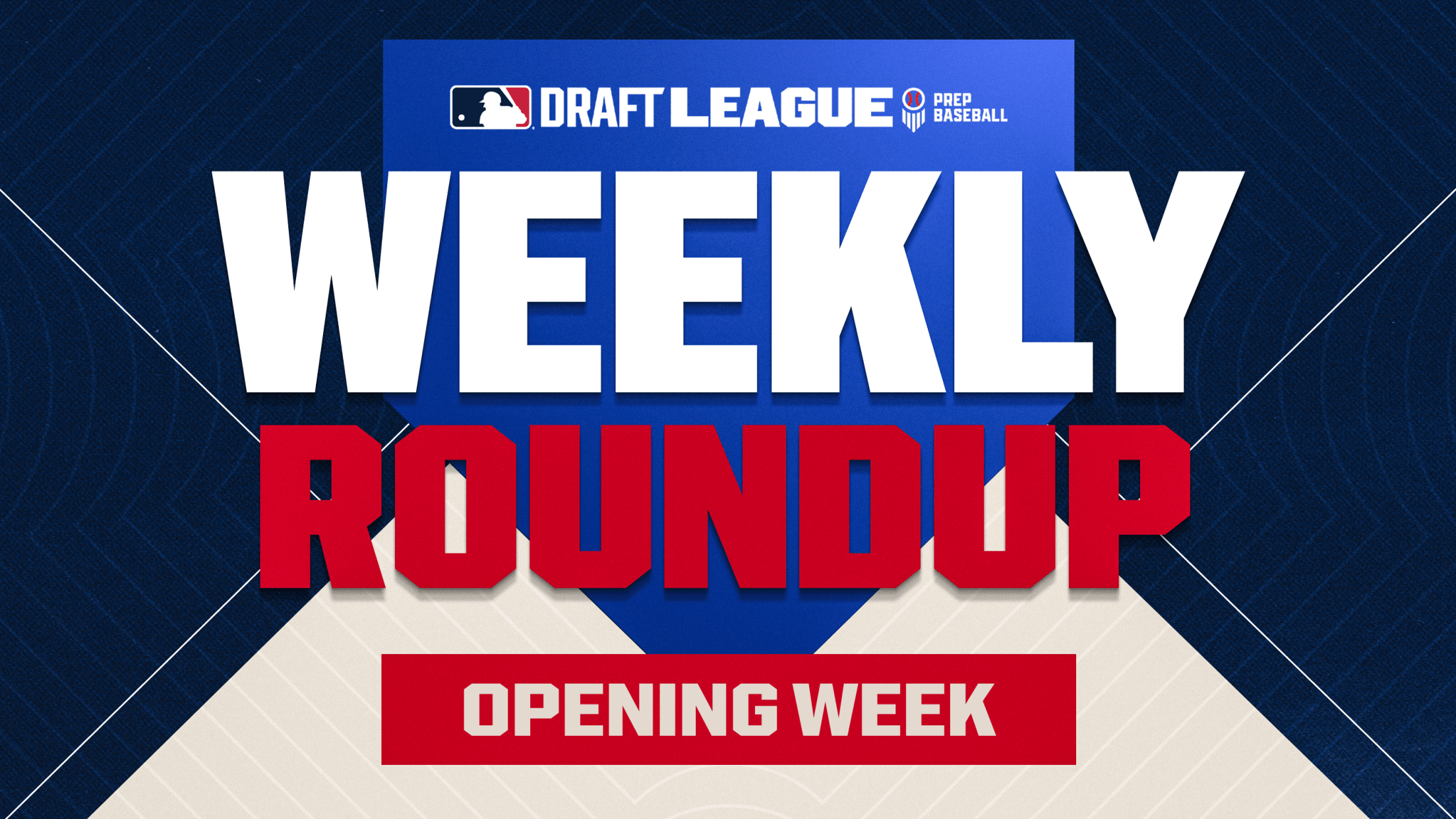 MLB Draft League Weekly Roundup - Opening Week