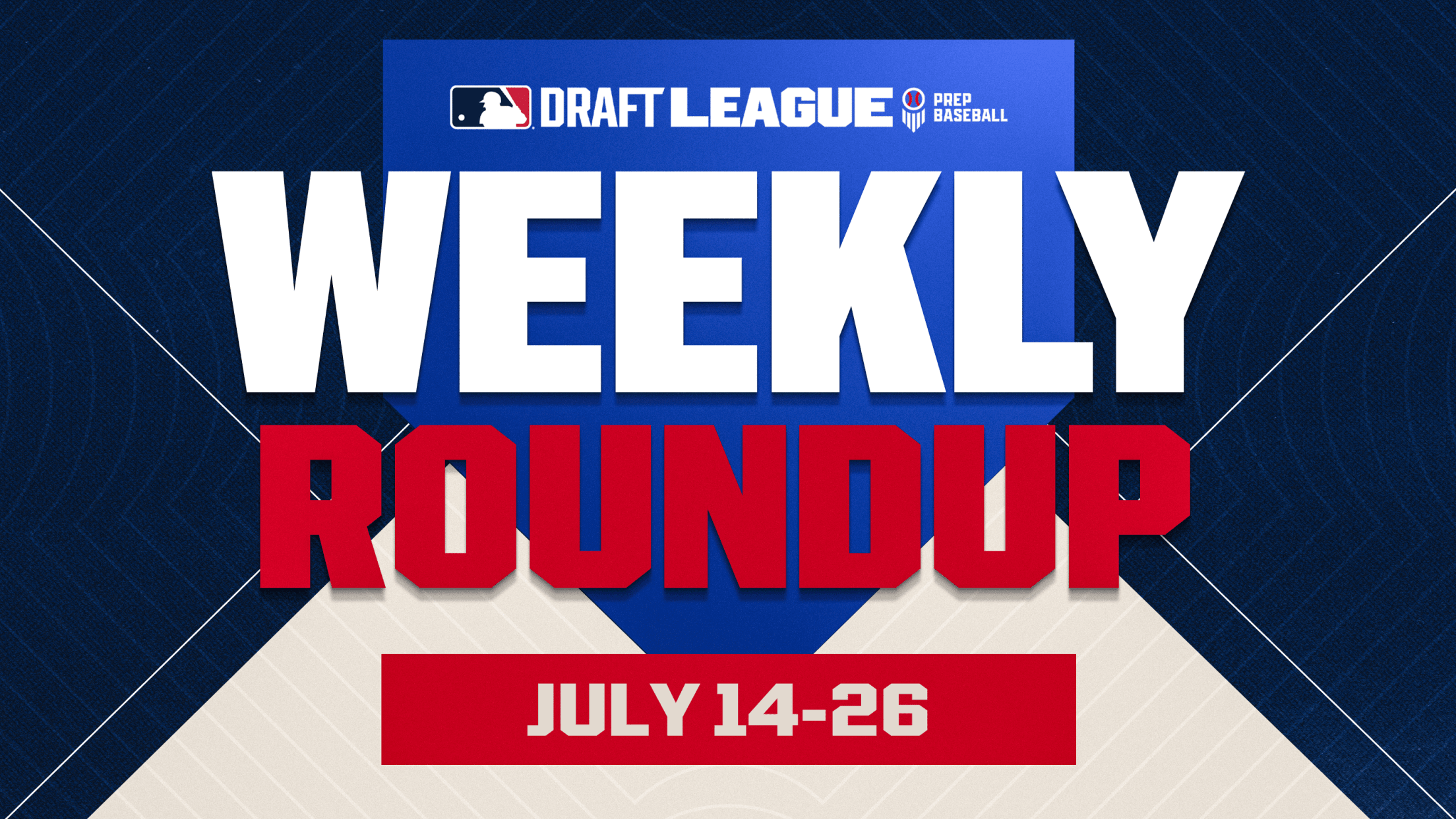 MLB Draft League Weekly Roundup - July 14-26