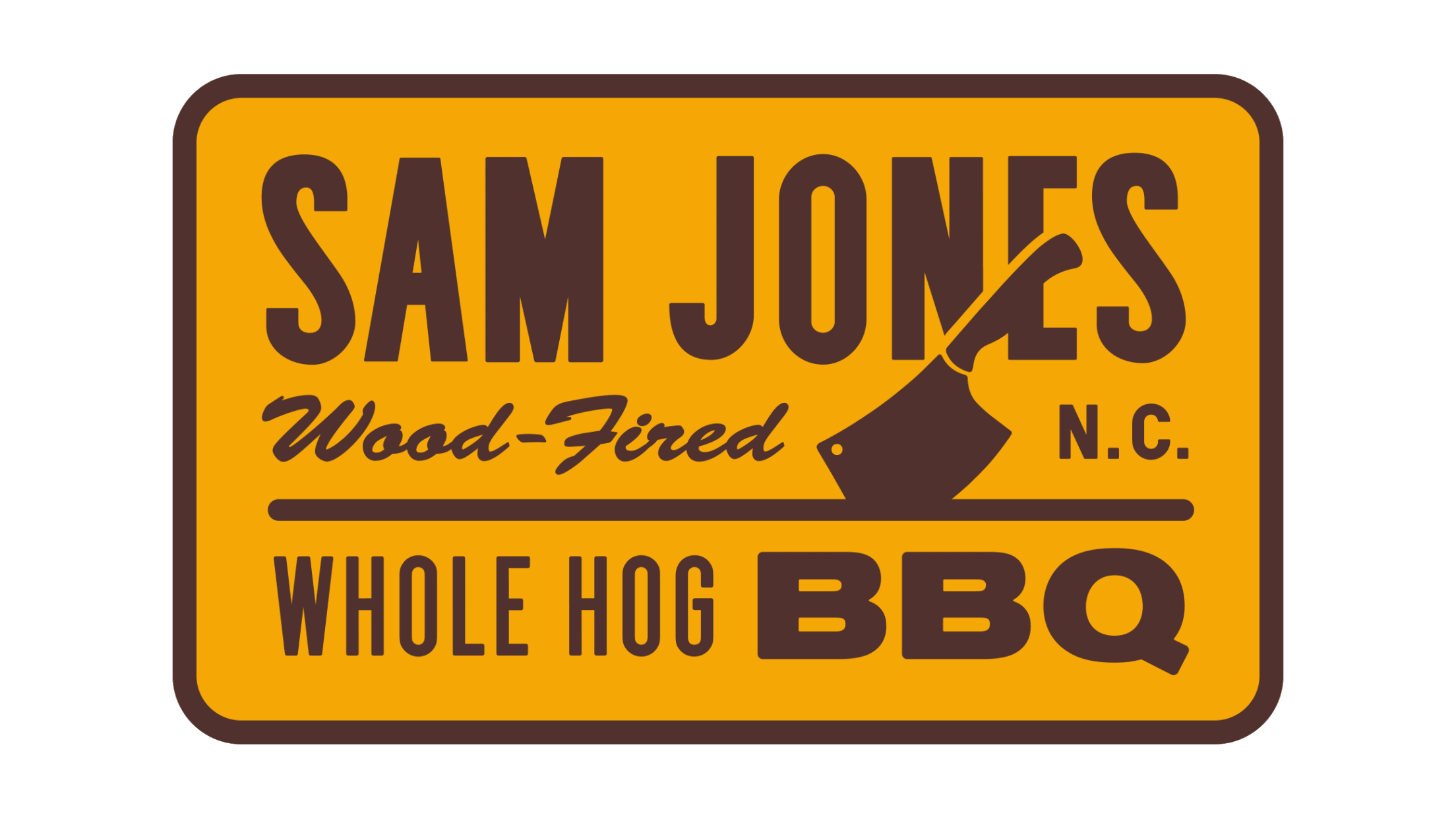 Logo for Sam Jones BBQ