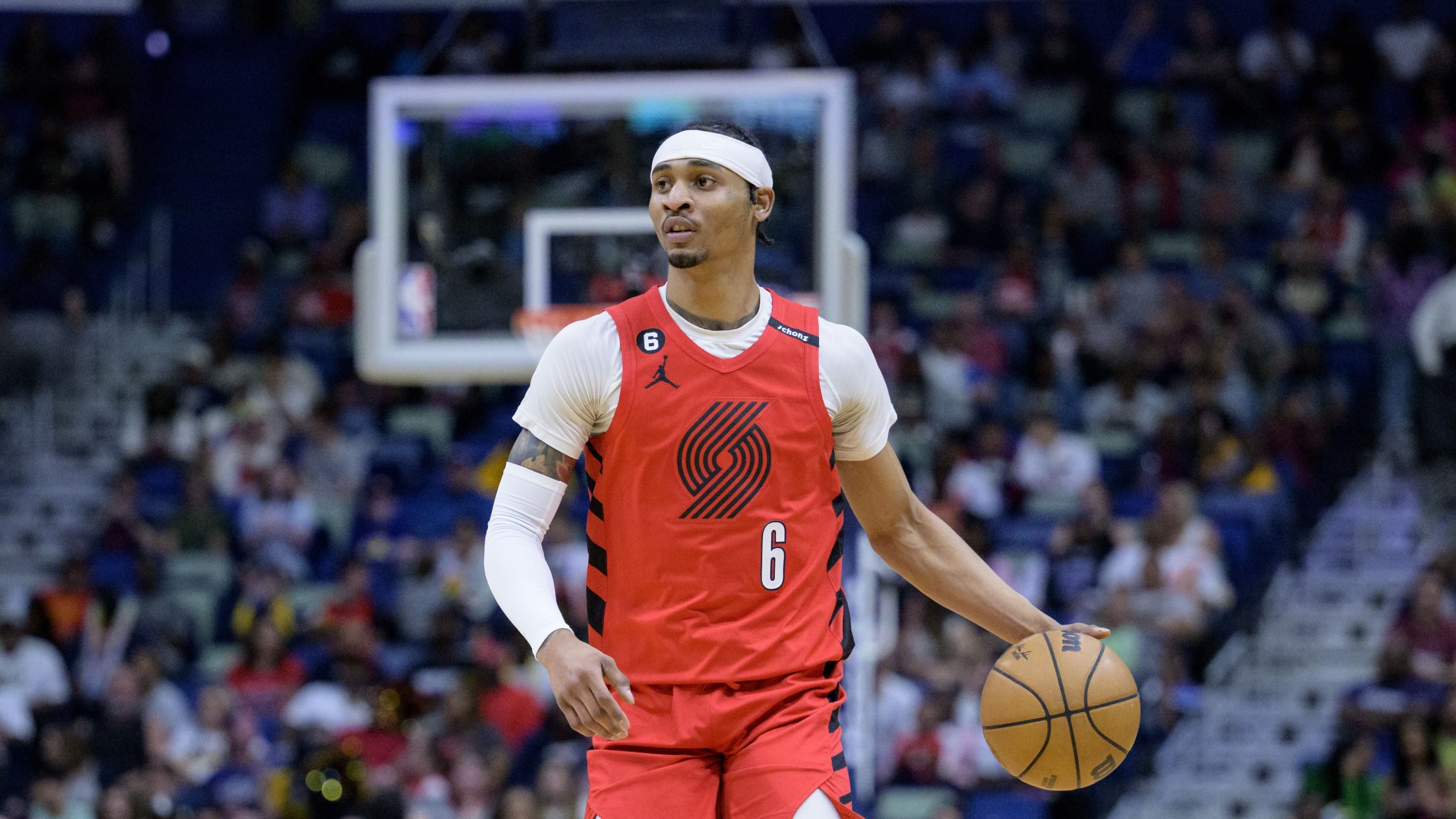 The Nets have signed Keon Johnson to a two-way contract.