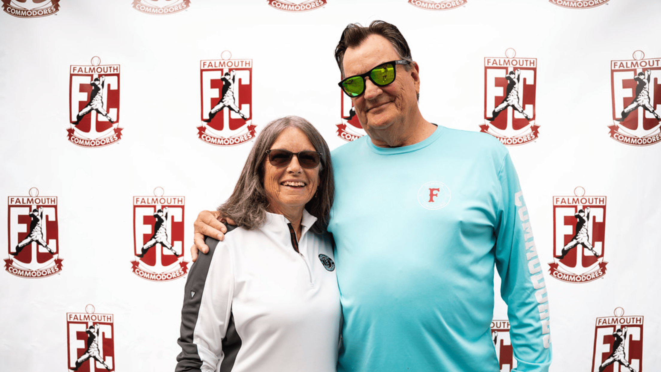 Falmouth Commodores host family Pat Barksdale & Steve Irish