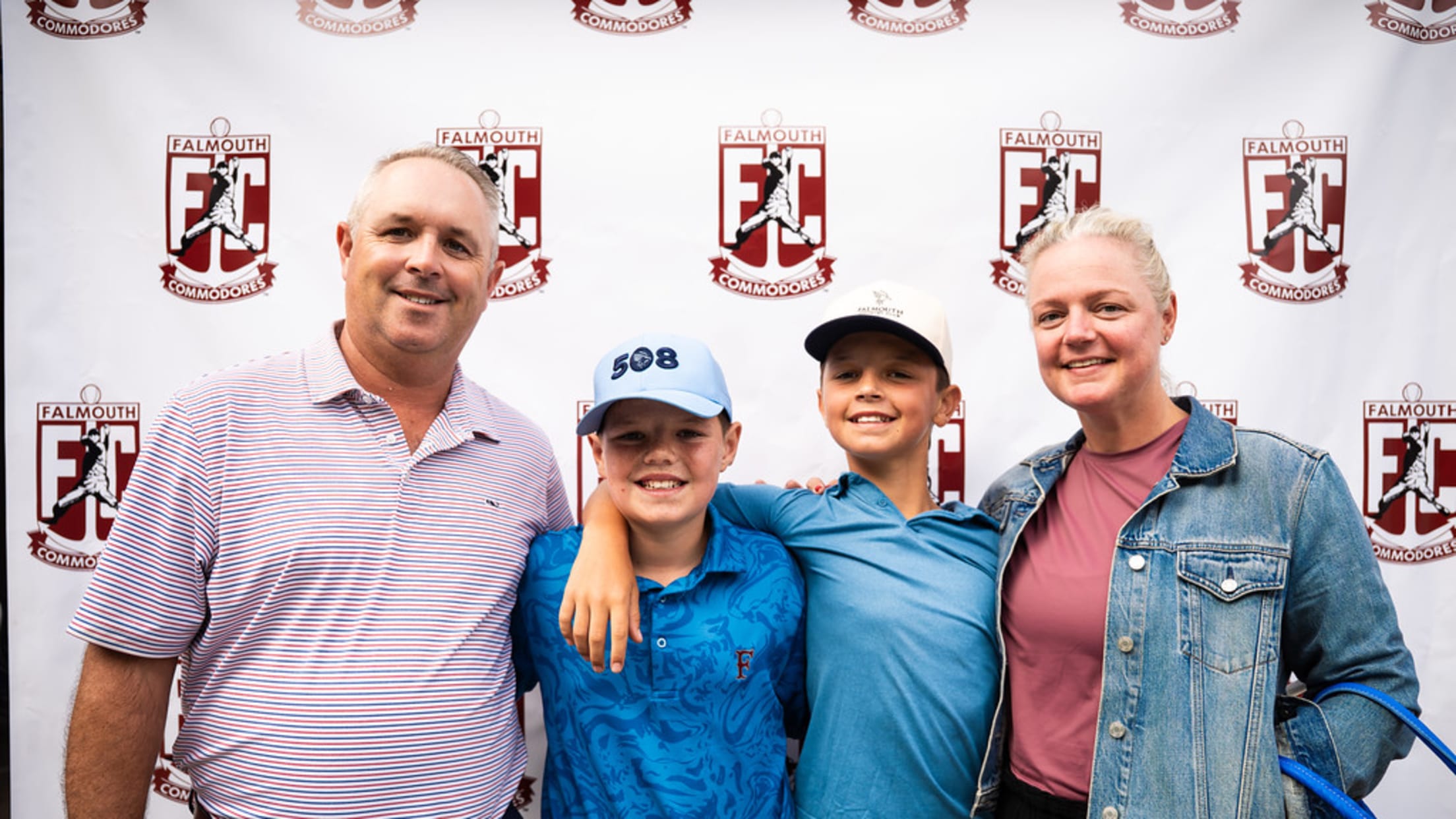 Falmouth Commodores host family, the Flanagan Family