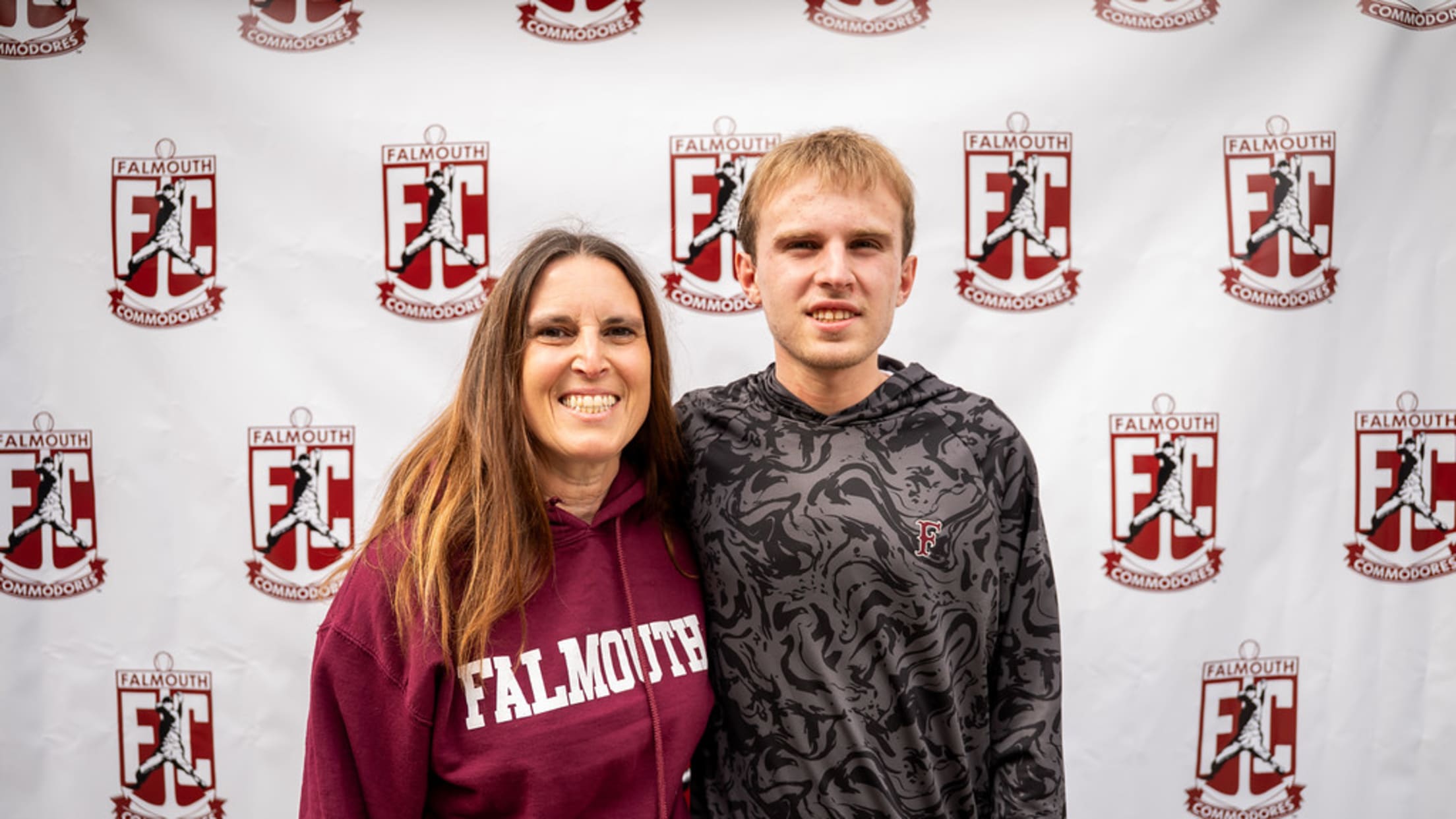 Falmouth Commodores host family Andrew and Judi Salvato