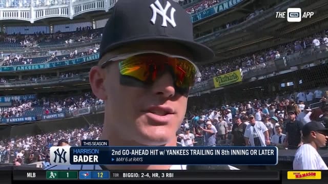 Harrison Bader On The Yankees Win Over The Rangers