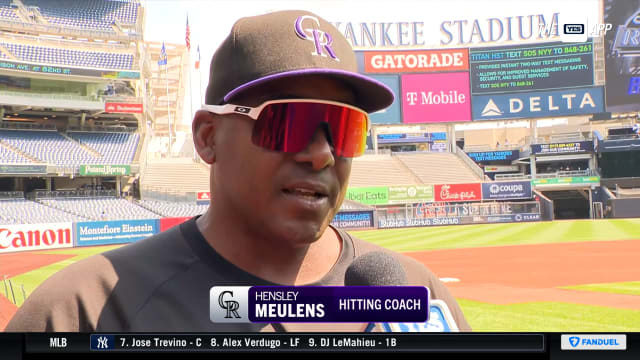 Hensley Meulens On His Yankees Debut Thoughts On Aaron Judge 08 25