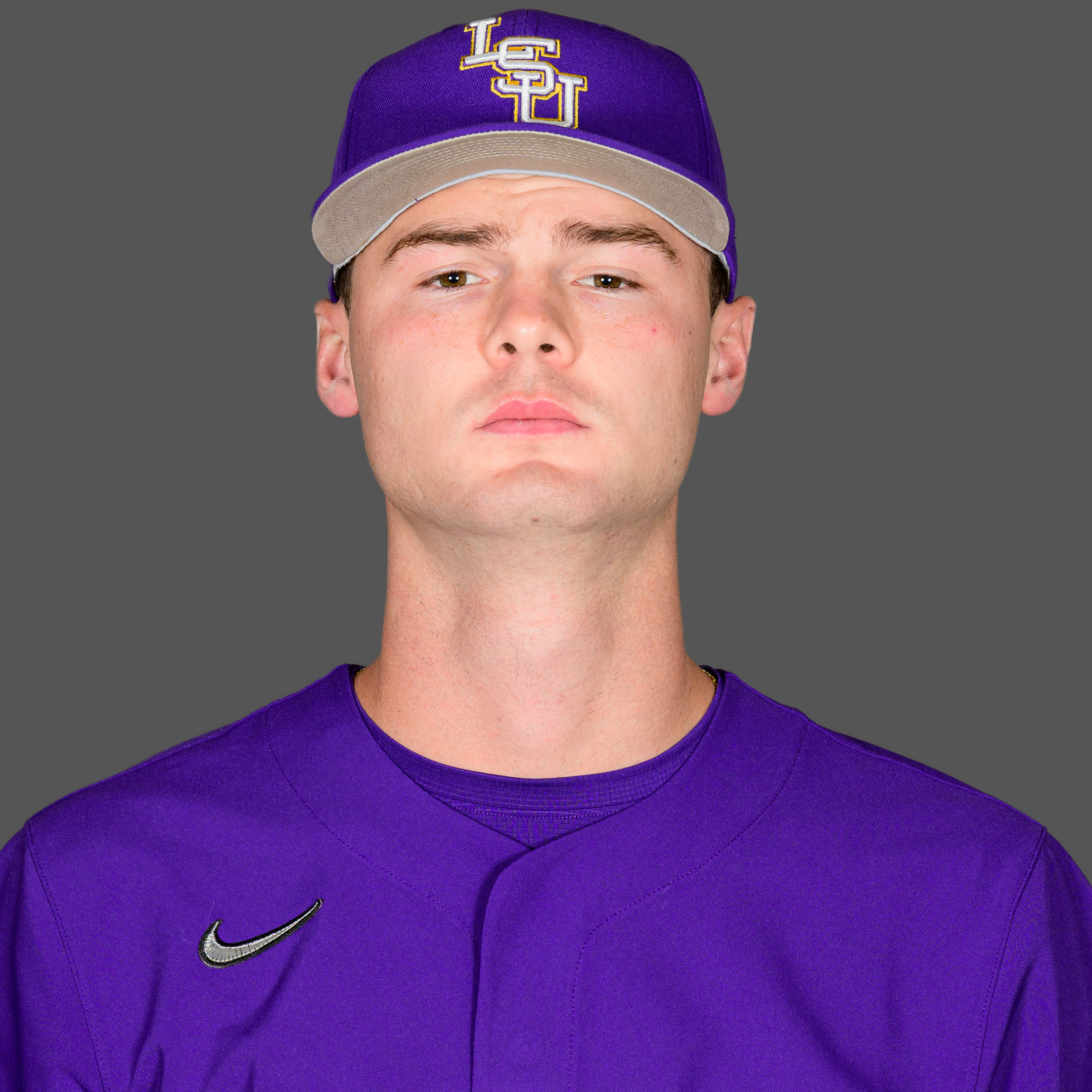 LSU pitcher Kade Anderson headshot.
