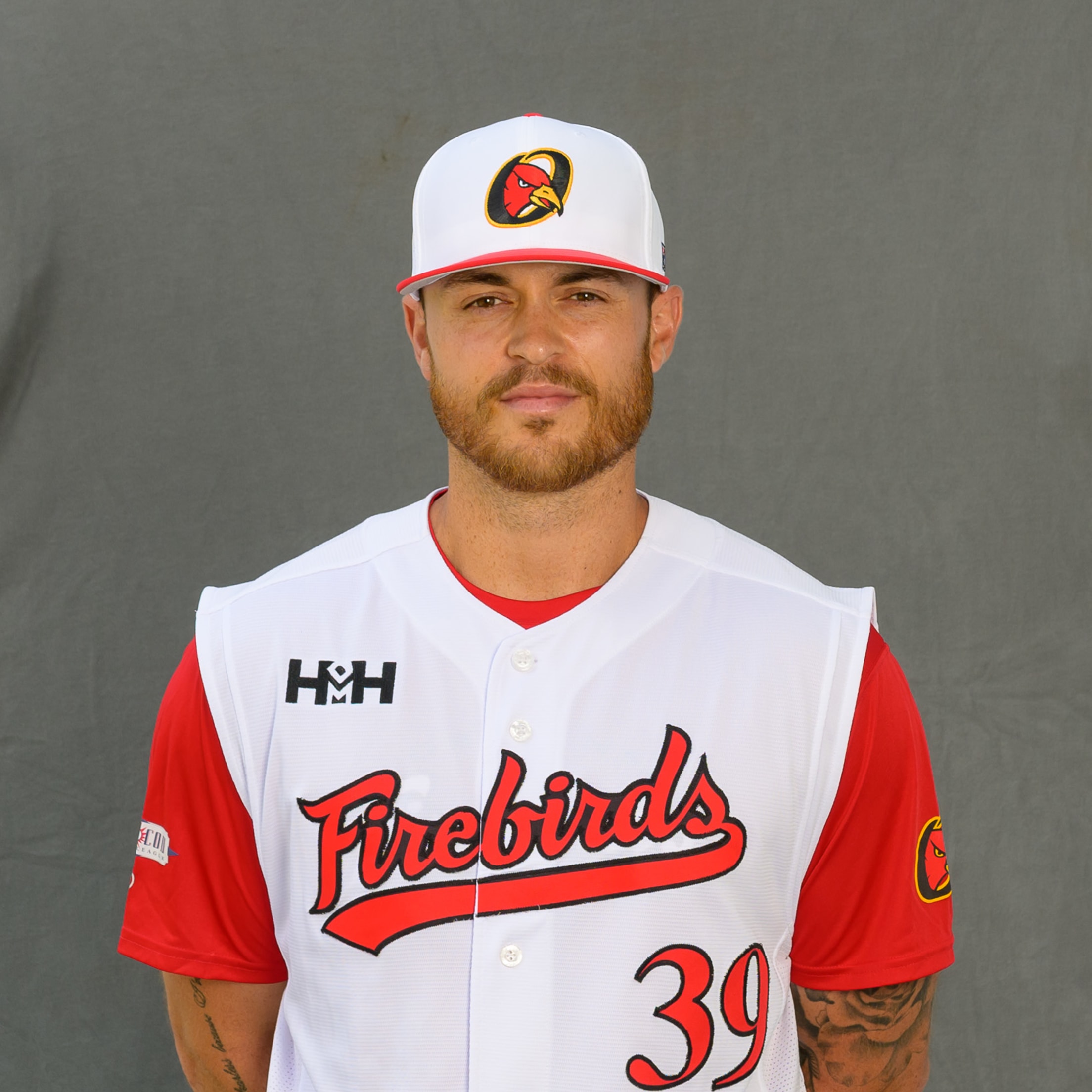 Headshot of Orleans Firebirds coach Kyle Serrano