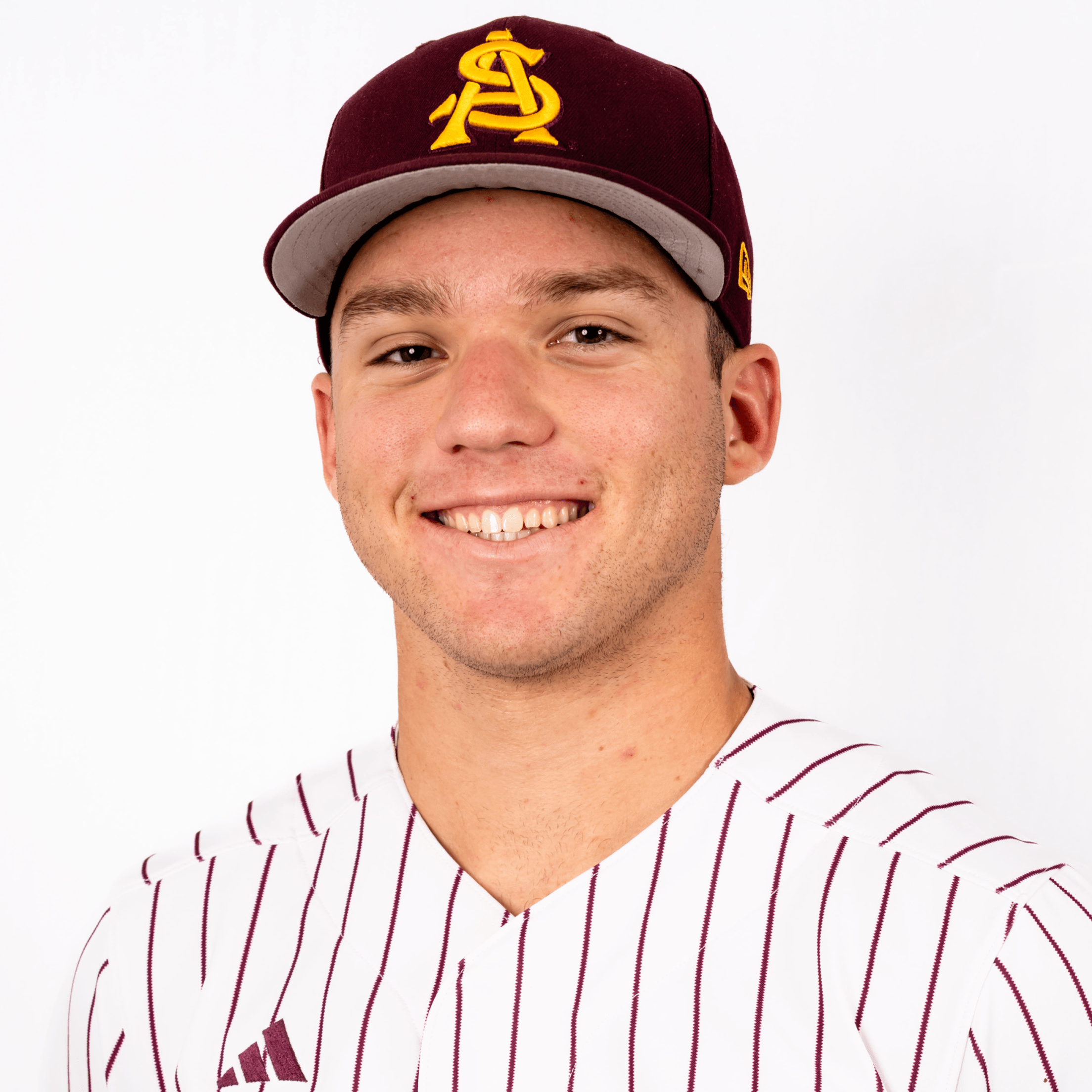 Headshot of Arizona State outfielder Landon Hairston