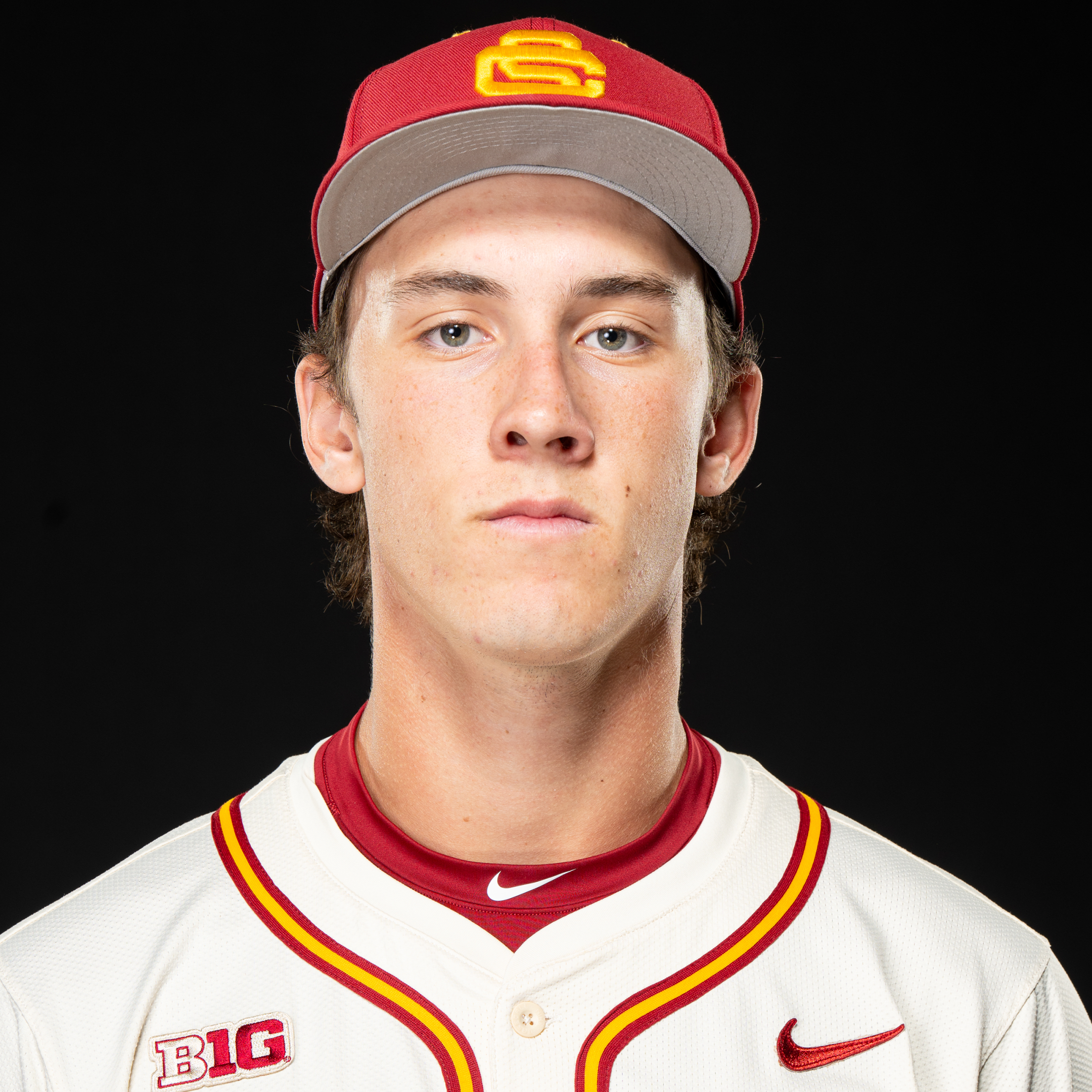 Headshot of Southern California pitcher Mason Edwards