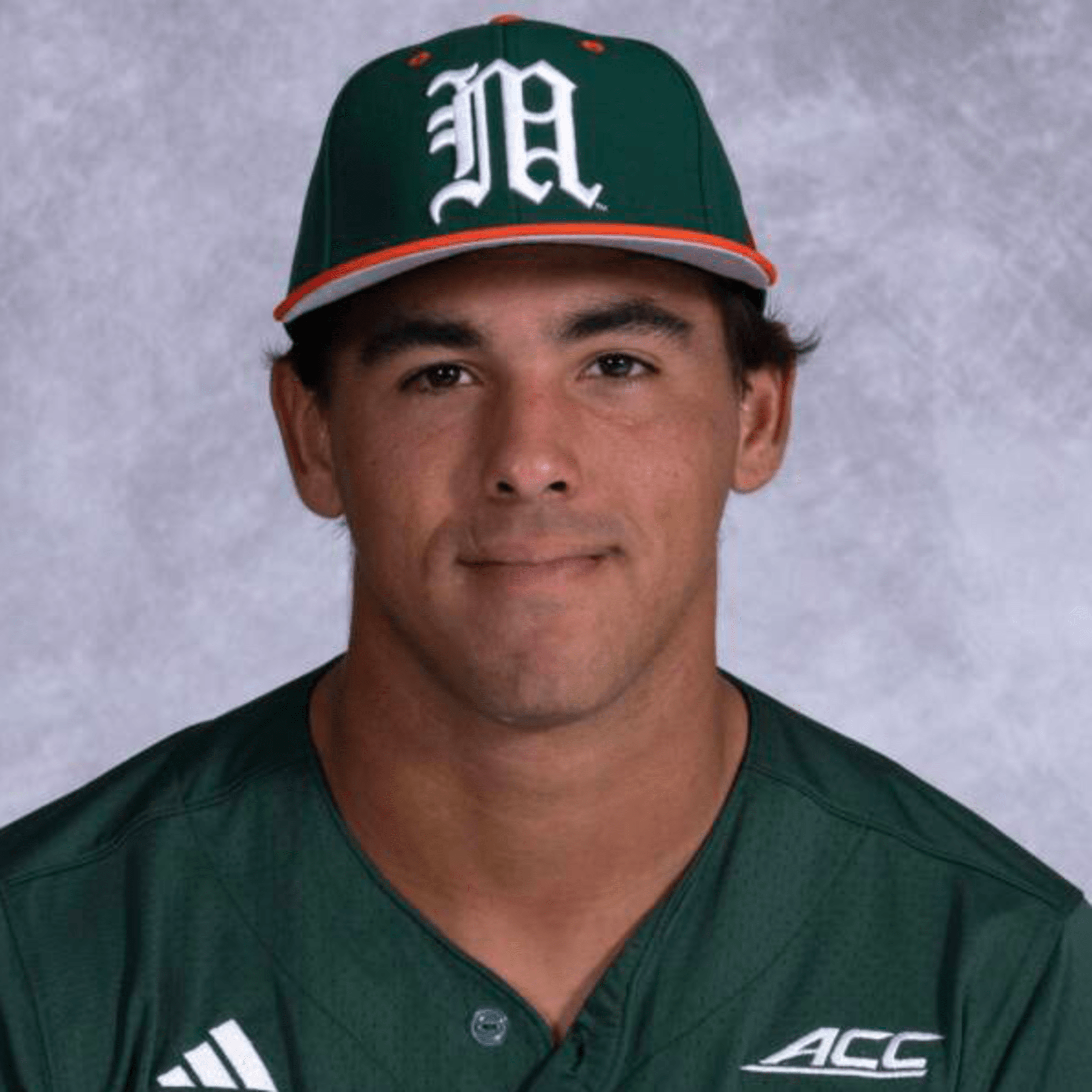 Miami infielder Daniel Cuvet headshot