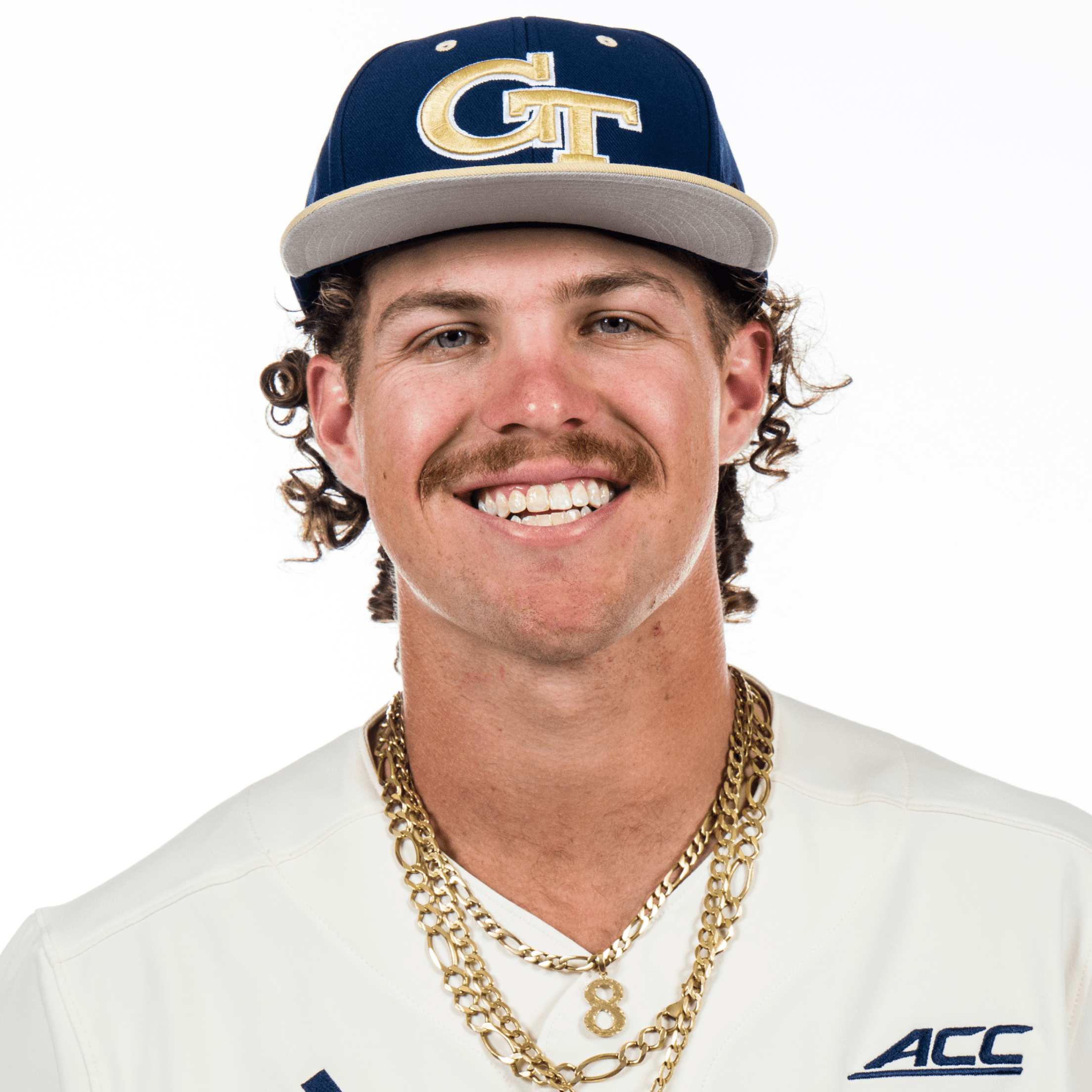 Headshot of Georgia Tech outfielder Drew Burress
