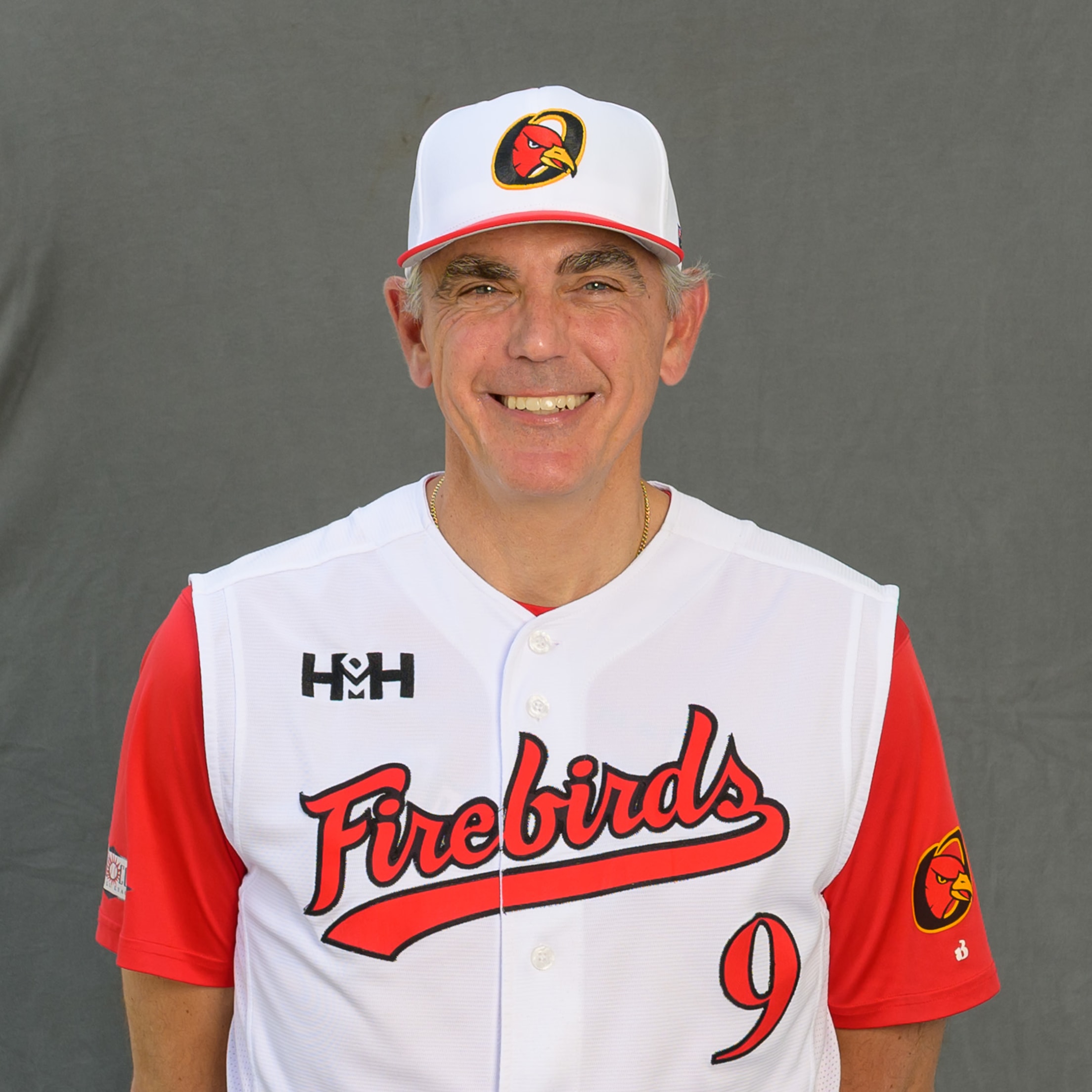 Headshot of Orleans Firebirds coach Jay Banfield
