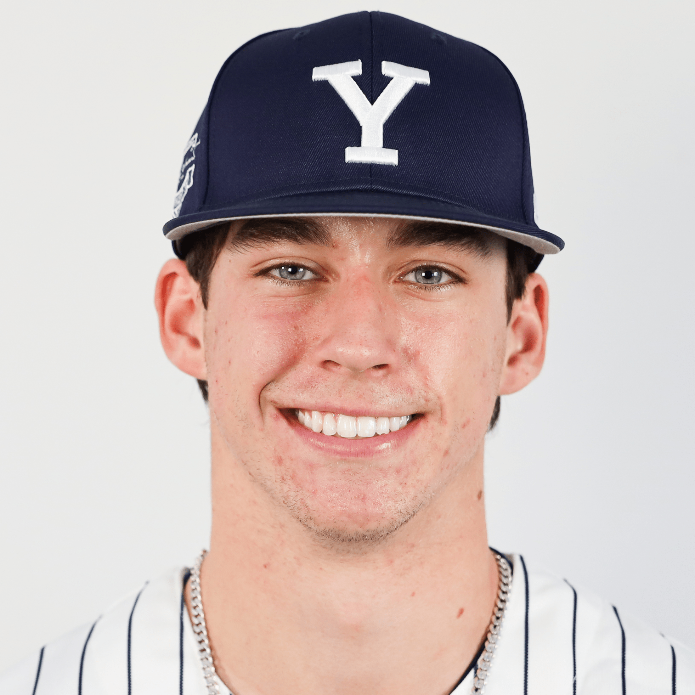 Yale pitcher Jack Ohman headshot.