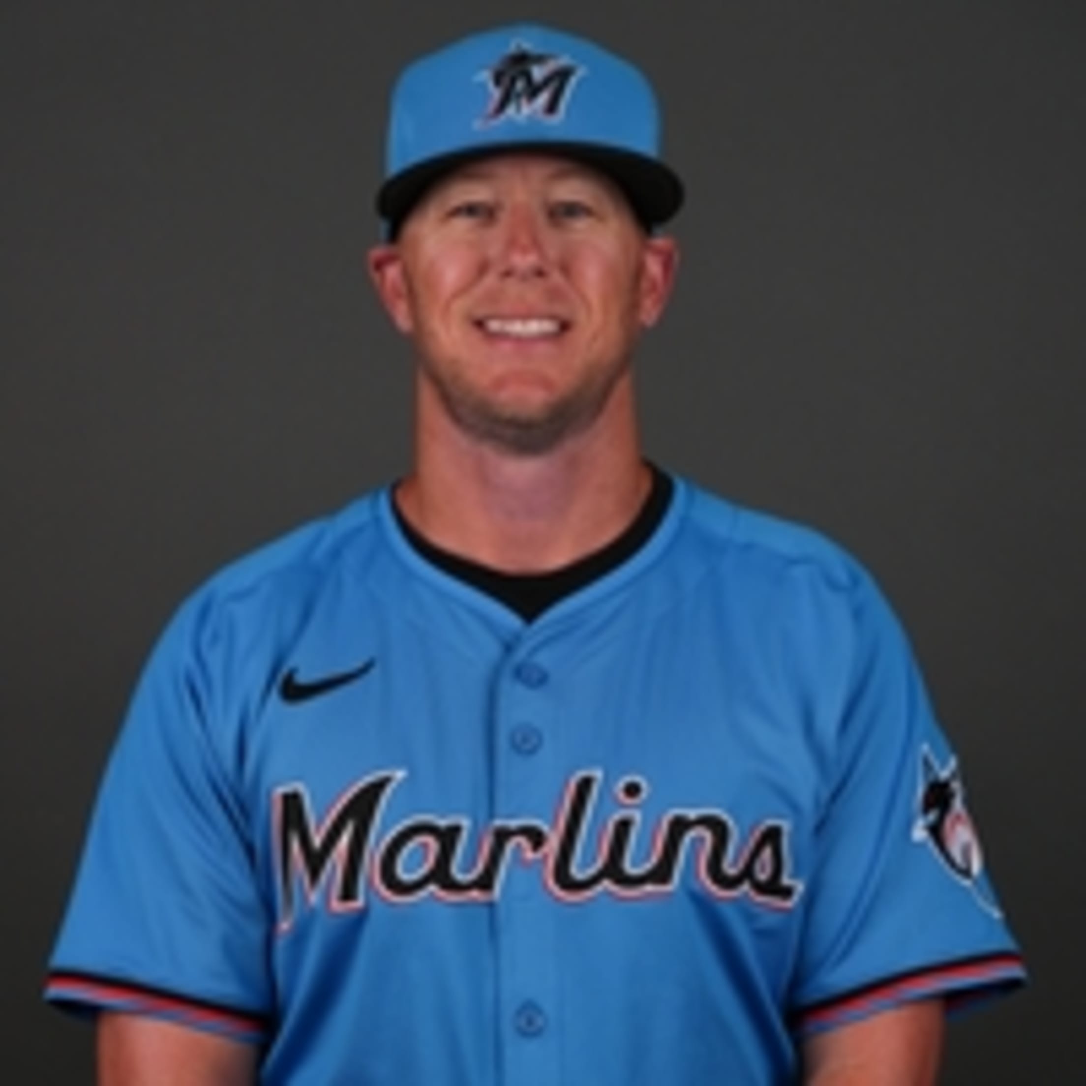 Headshot of Nick Weisheipl in a Marlins uniform