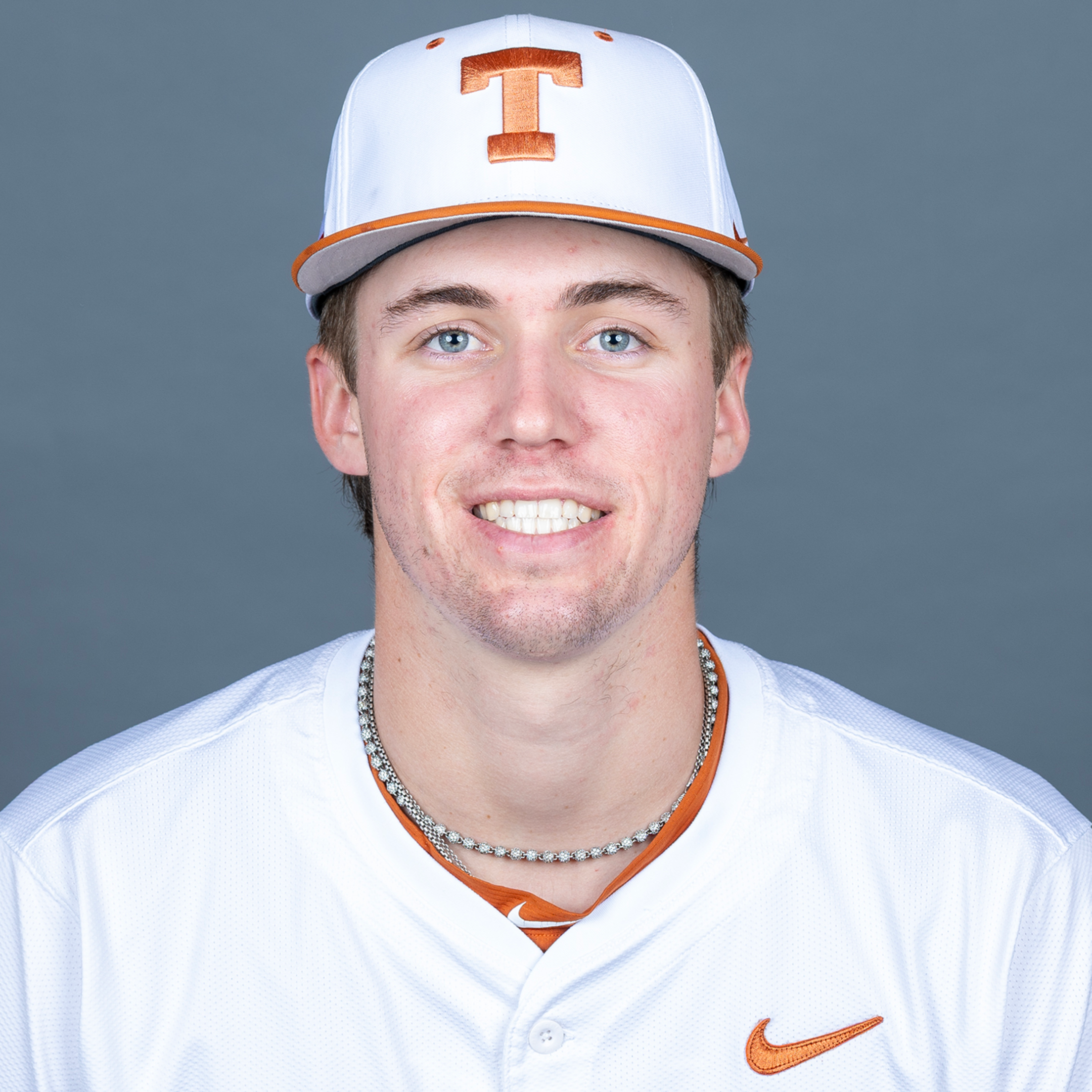 Headshot of Texas pitcher Dylan Volantis