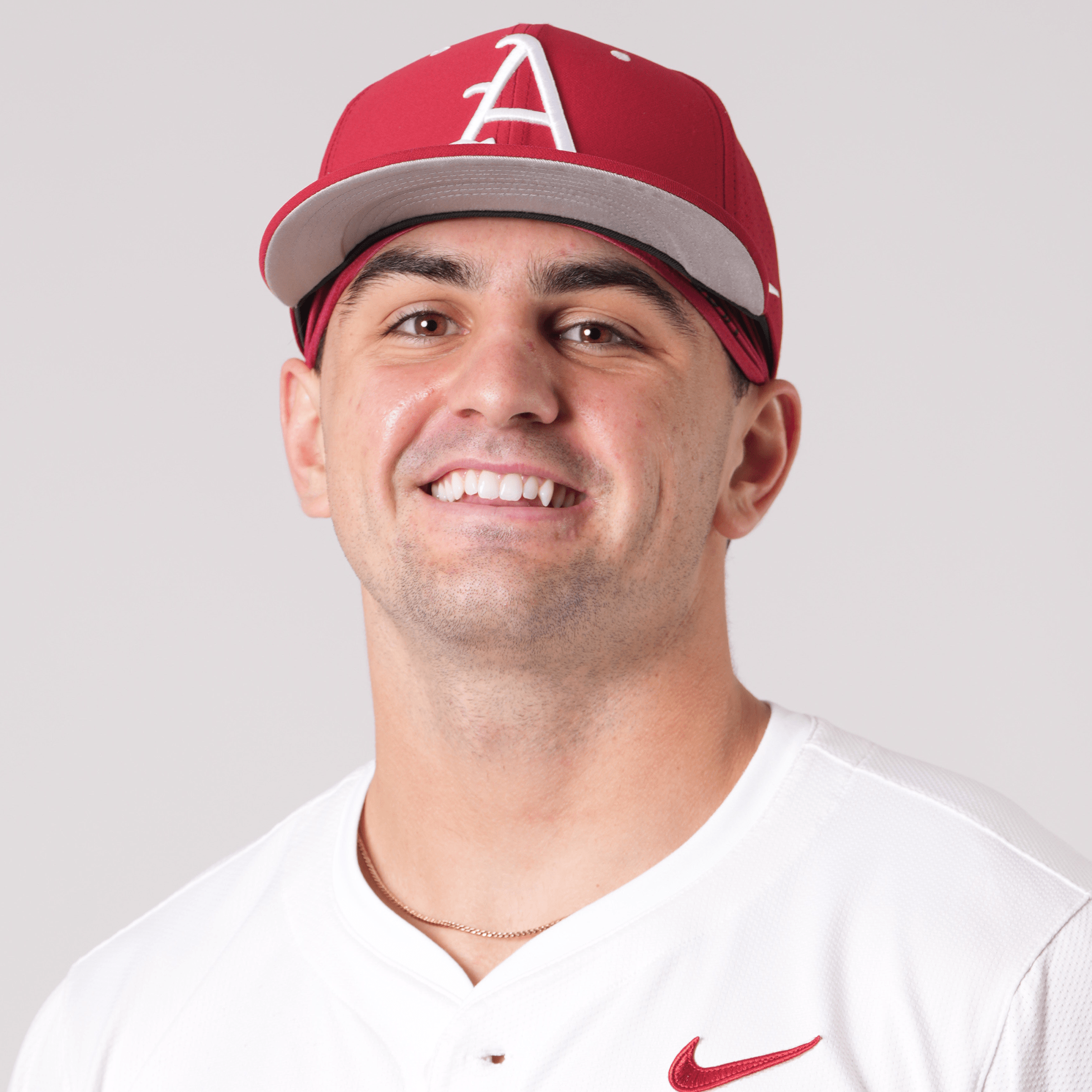 Headshot of Arkansas catcher Ryder Helfrick
