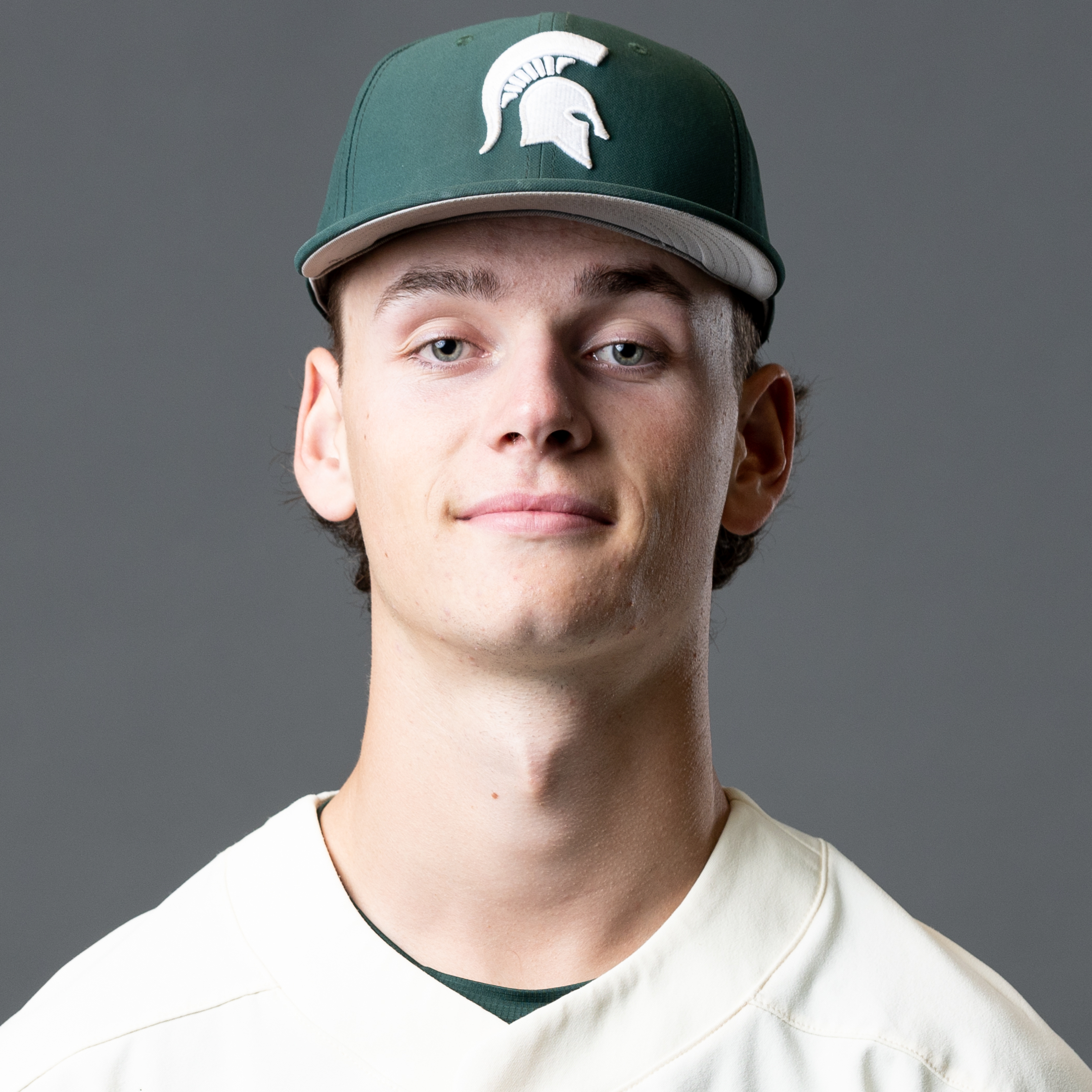 Michigan State pitcher Joseph Dzierwa headshot.