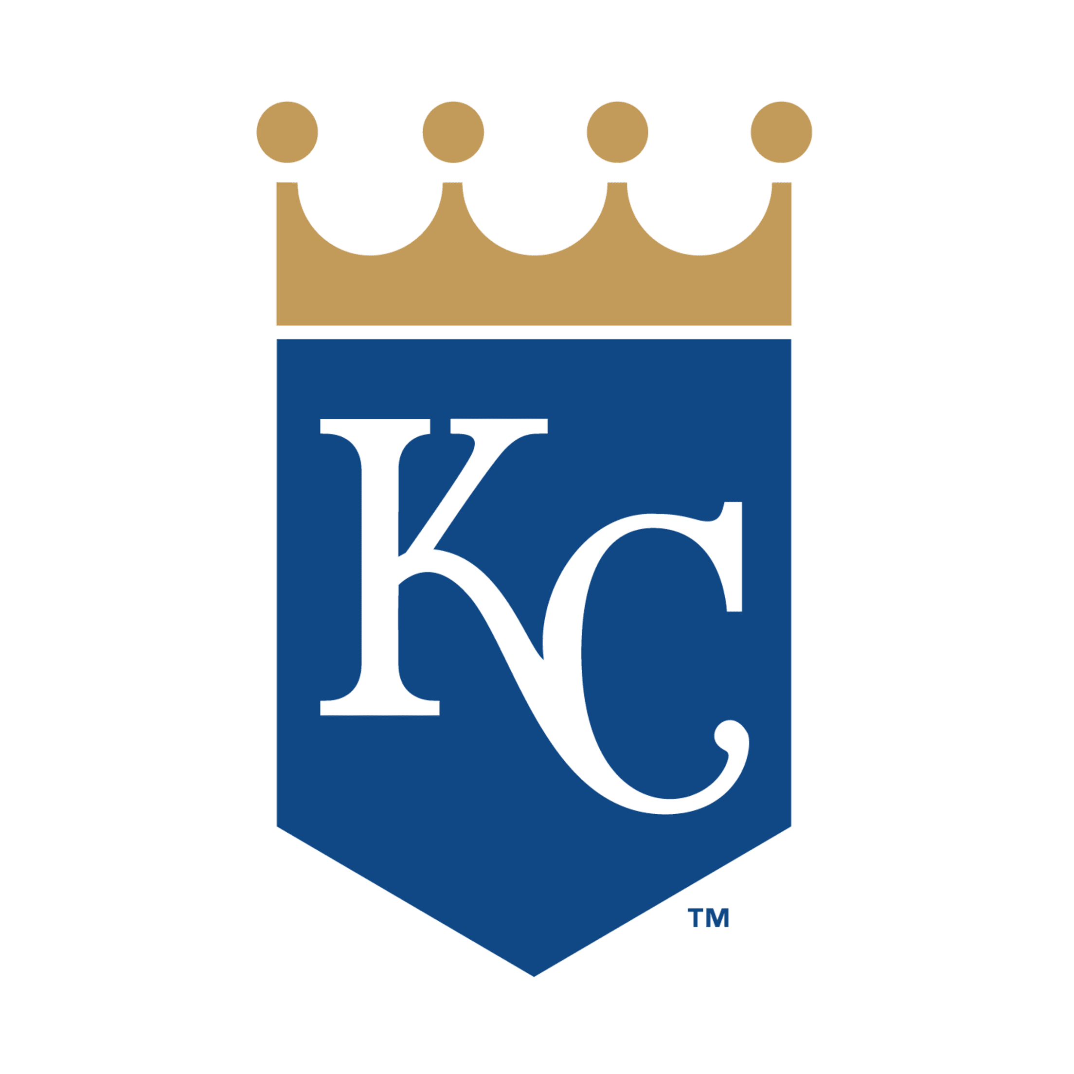 Kansas City Royals primary logo.