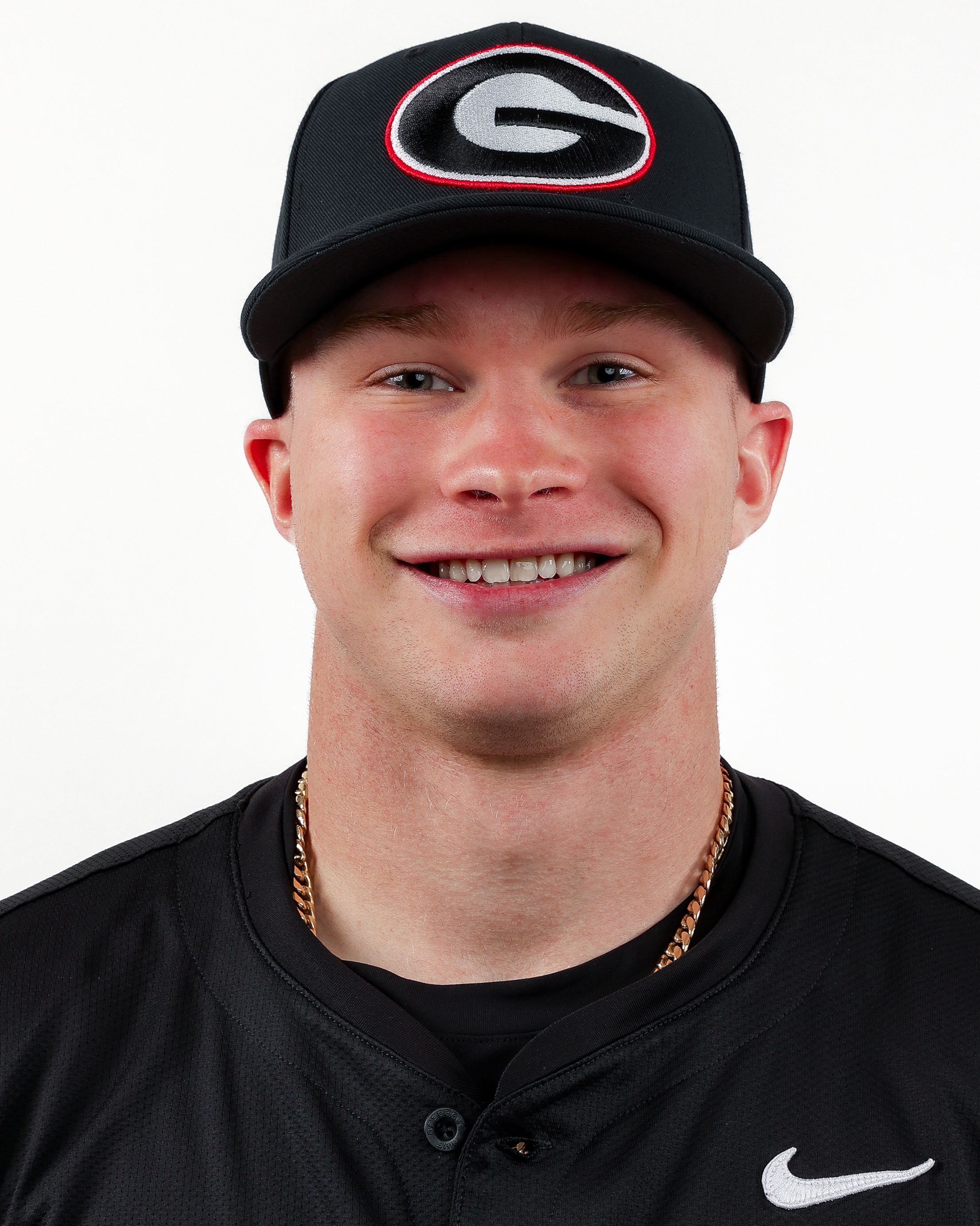 Headshot of Georgia catcher Daniel Jackson