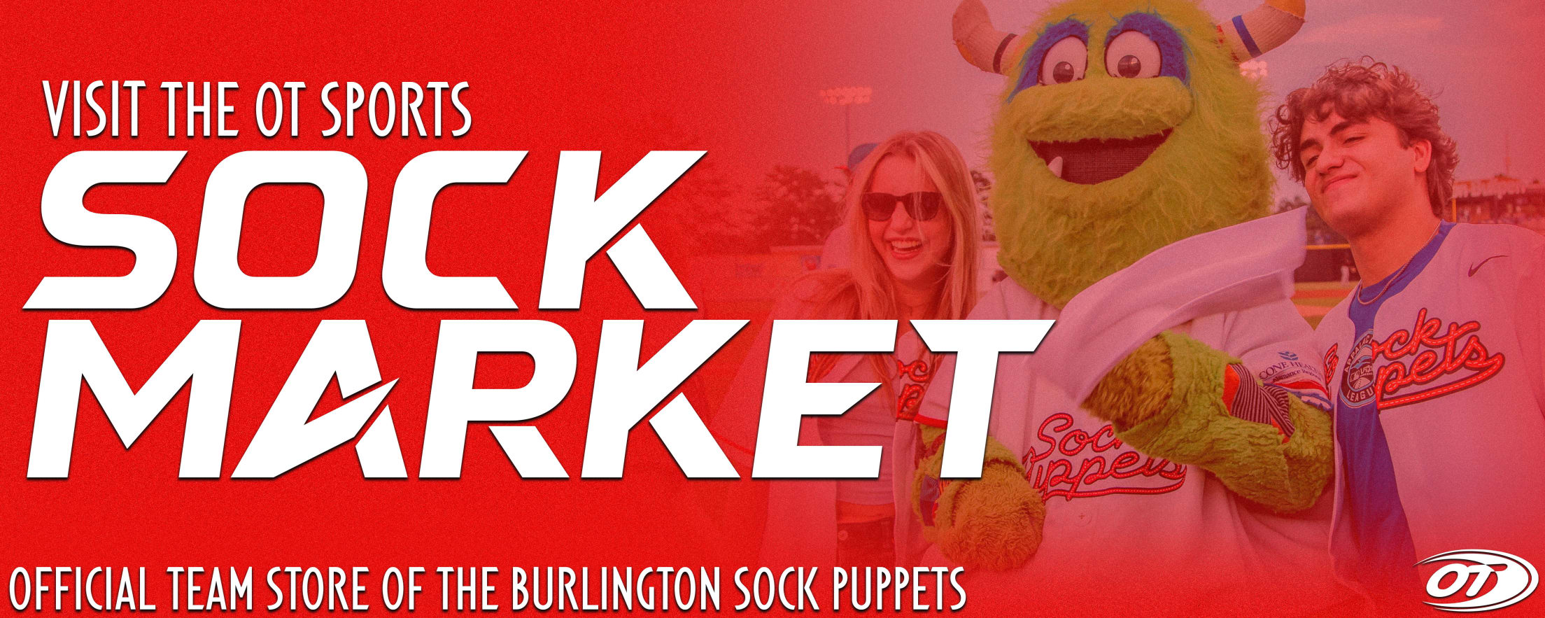 Visit the OT Sports Sock Market, official team store of the Sock Puppets
