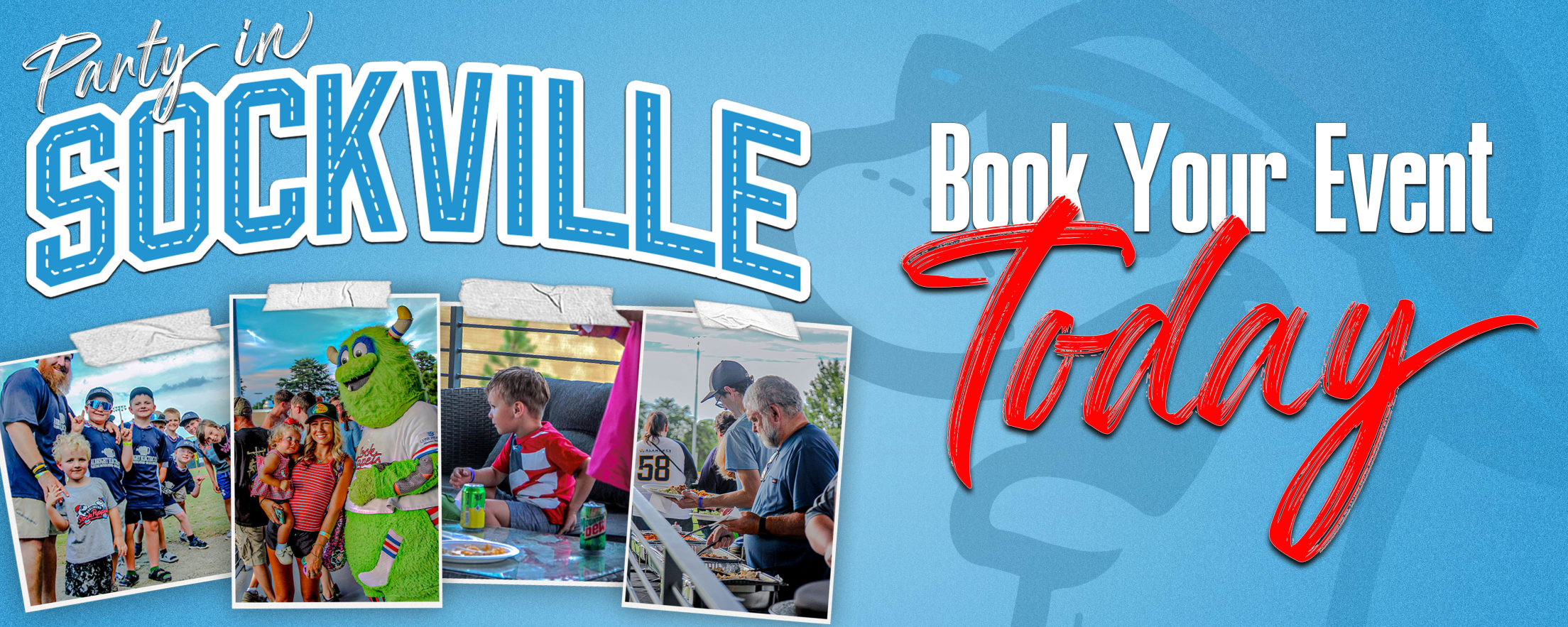 Party in Sockville - Book your event today!