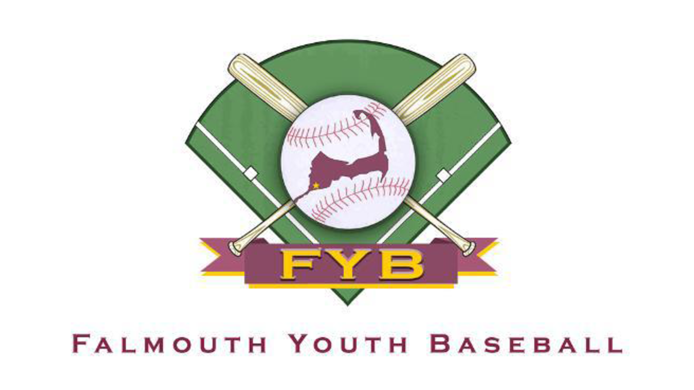 Falmouth Youth Baseball Logo