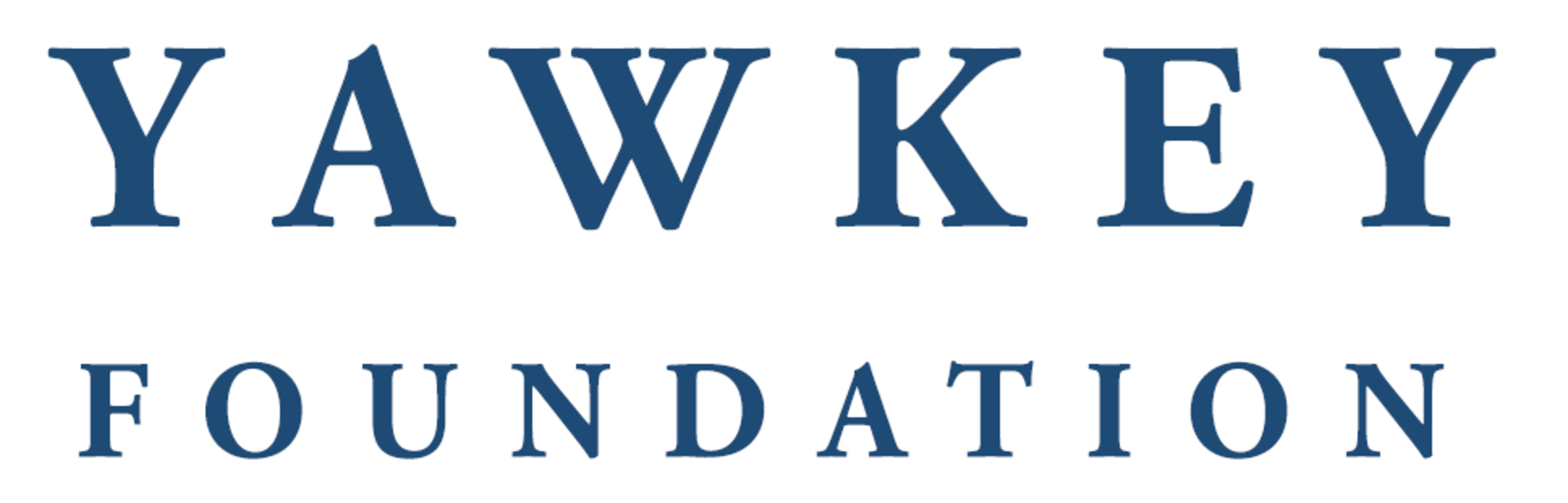 Logo for the Yawkey Foundation