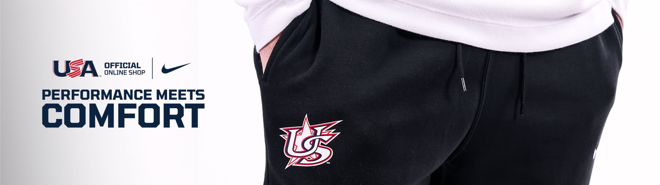 Performance Meets Comfort and some black sweatpants