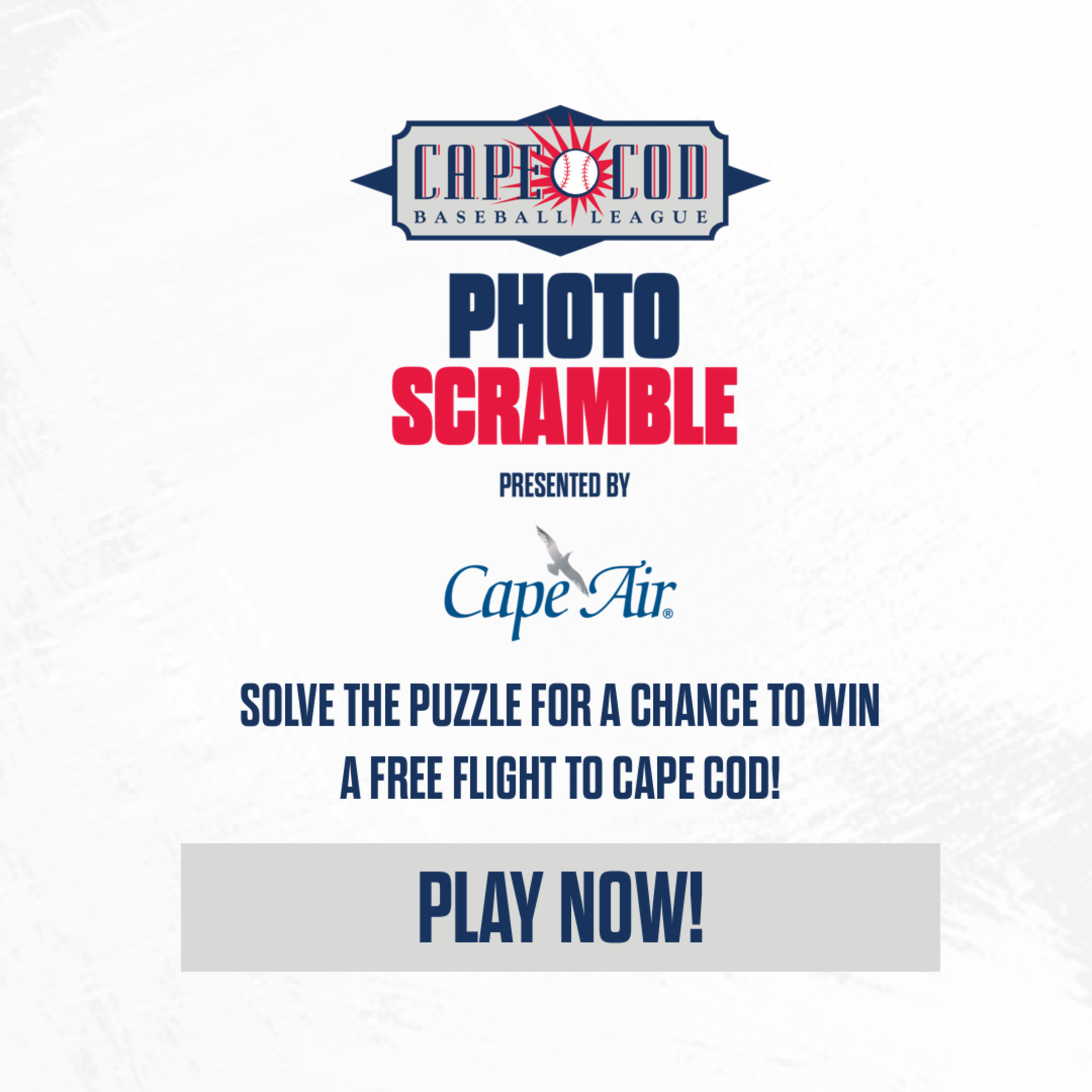 Cape Cod Baseball League Photo Scramble presented by Cape Air - Play now!