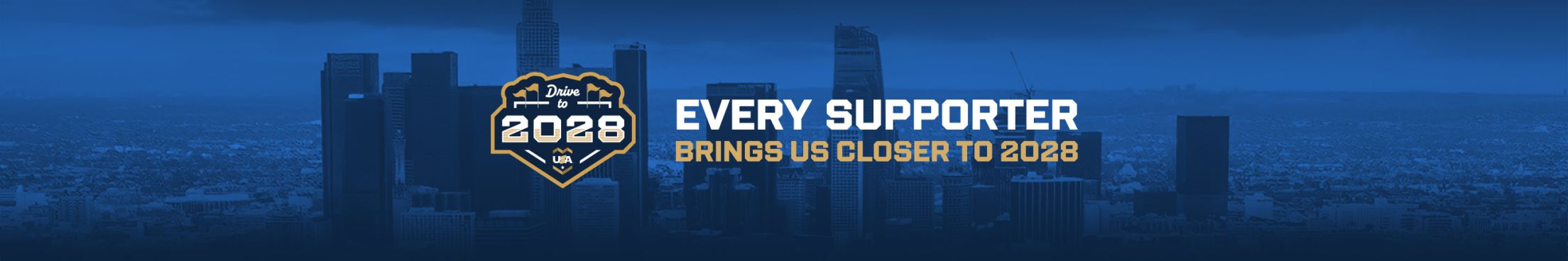 USA Baseball Drive to 2028 - Every supporter brings us closer to 2028