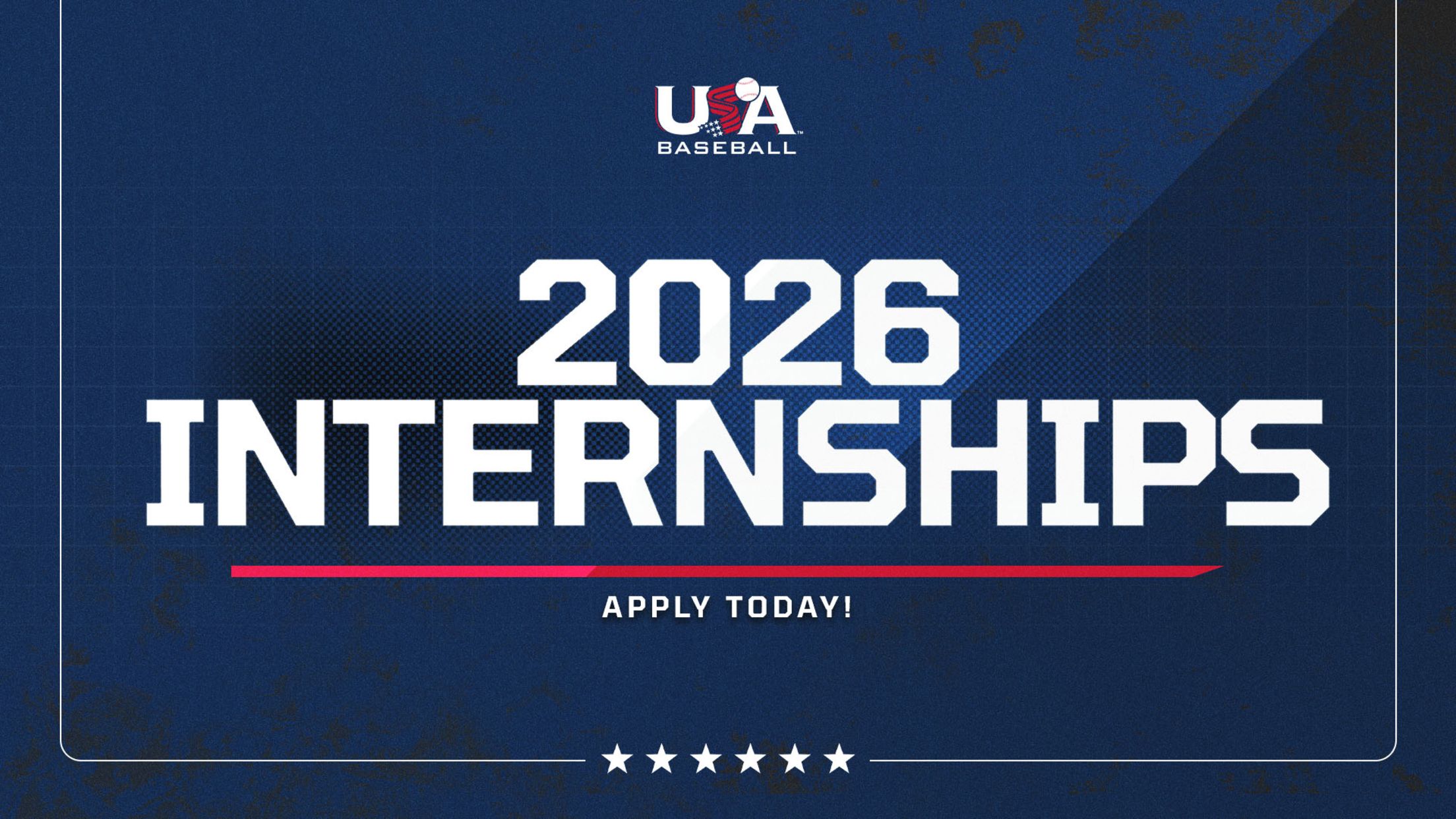 2026 USA Baseball Internships - Apply Today!