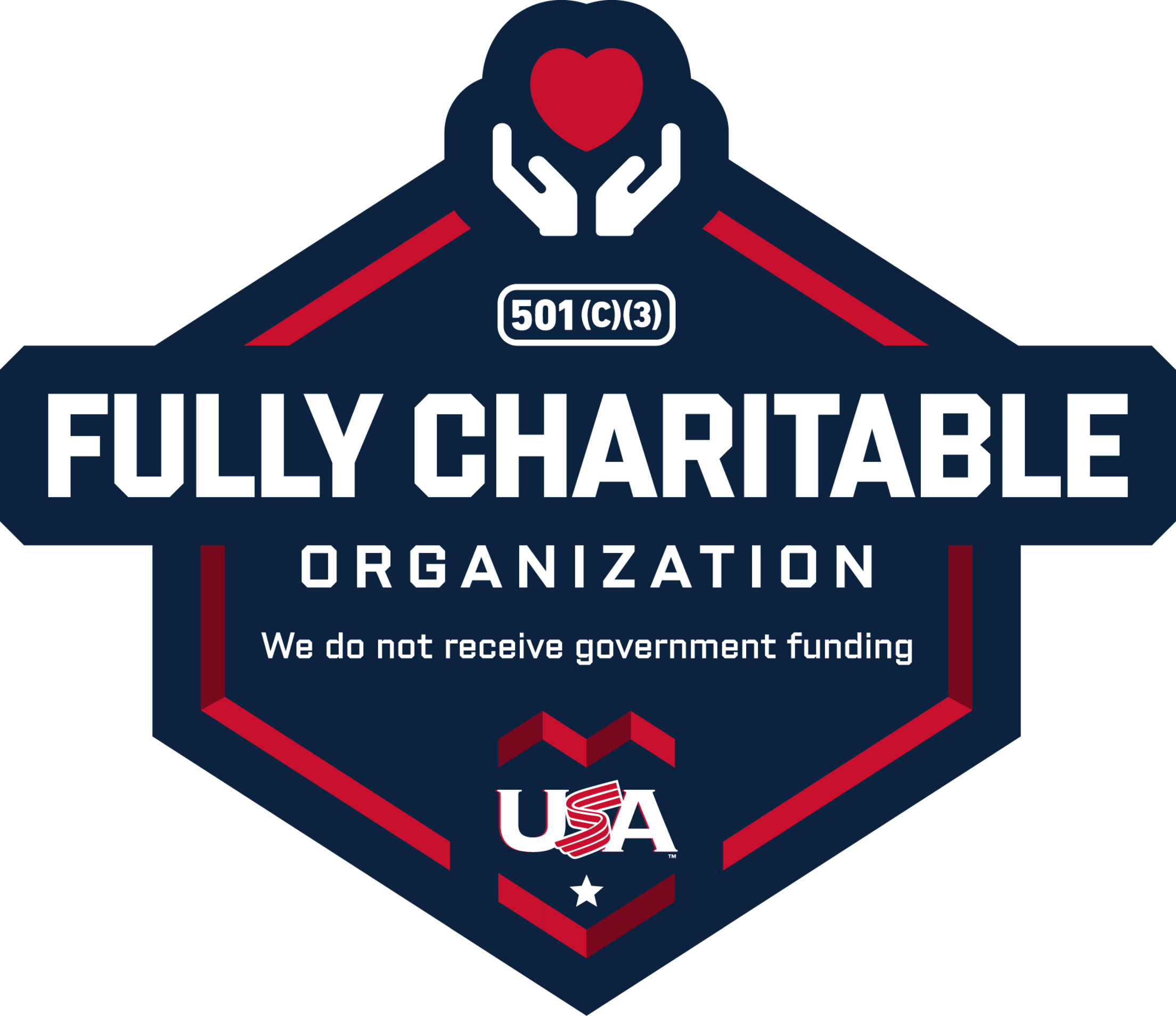 Fully charitable organization; we do not receive government funding